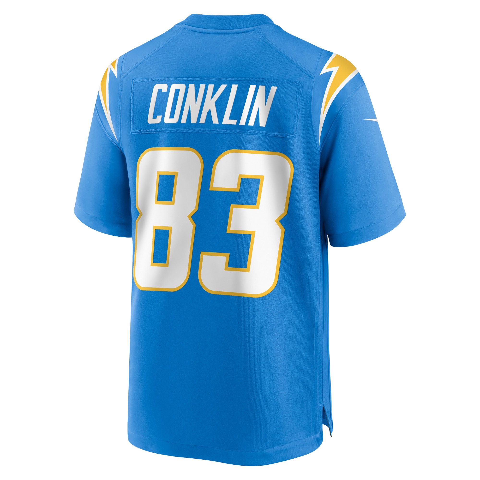Tyler Conklin Los Angeles Chargers Nike Team Game Jersey – Powder Blue Clowdercats
