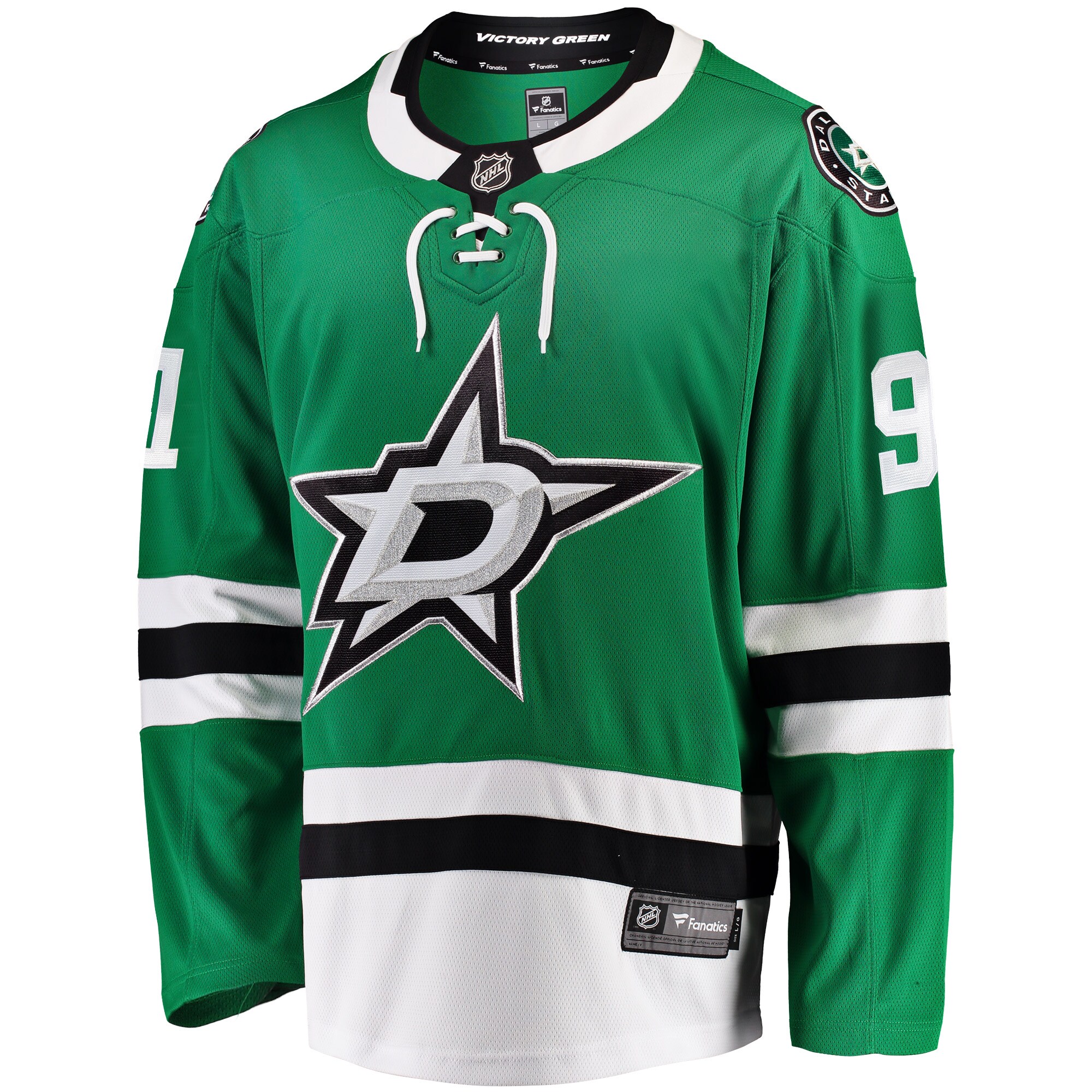 Tyler Seguin Dallas Stars Fanatics Breakaway Home Jersey – Kelly Green Clowdercats