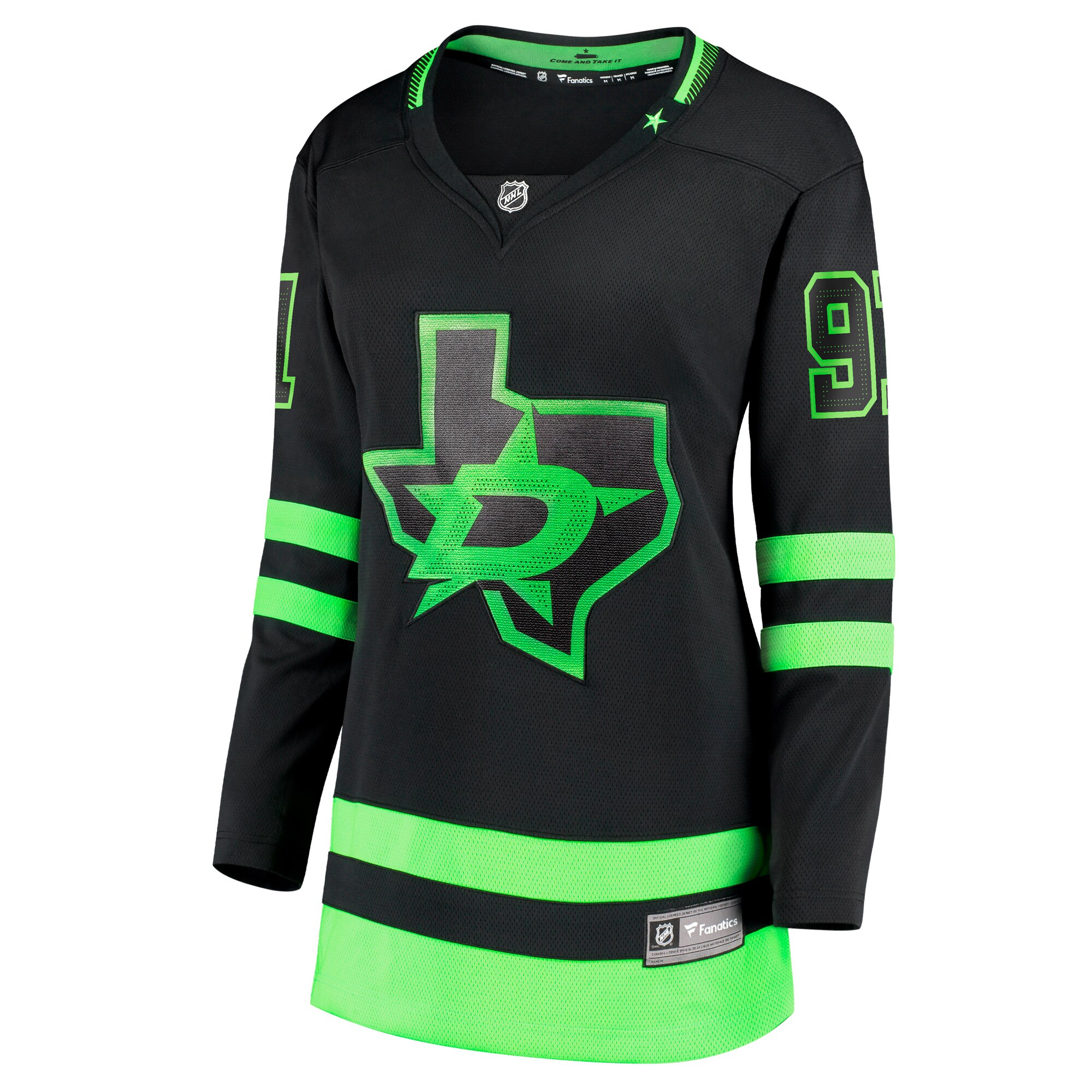 Tyler Seguin Dallas Stars Fanatics Women’s Alternate Breakaway Jersey – Black Clowdercats
