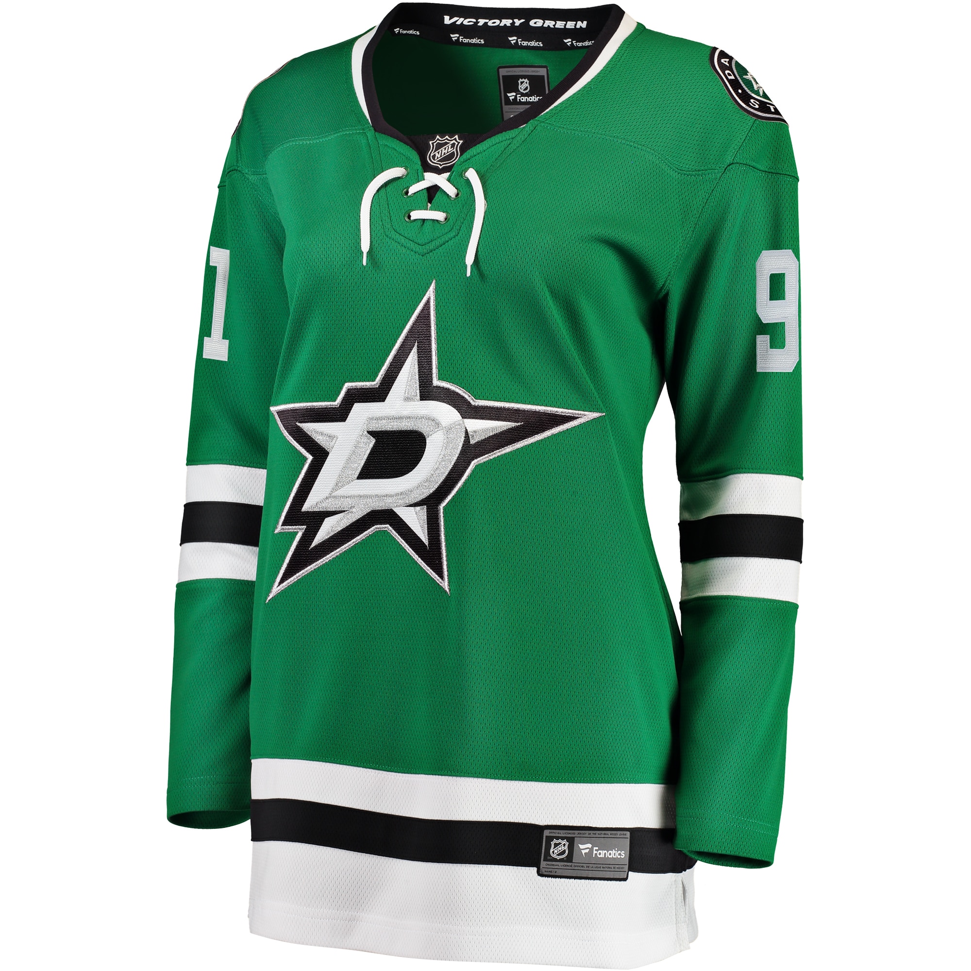 Tyler Seguin Dallas Stars Fanatics Women’s Home Breakaway Jersey – Green Clowdercats