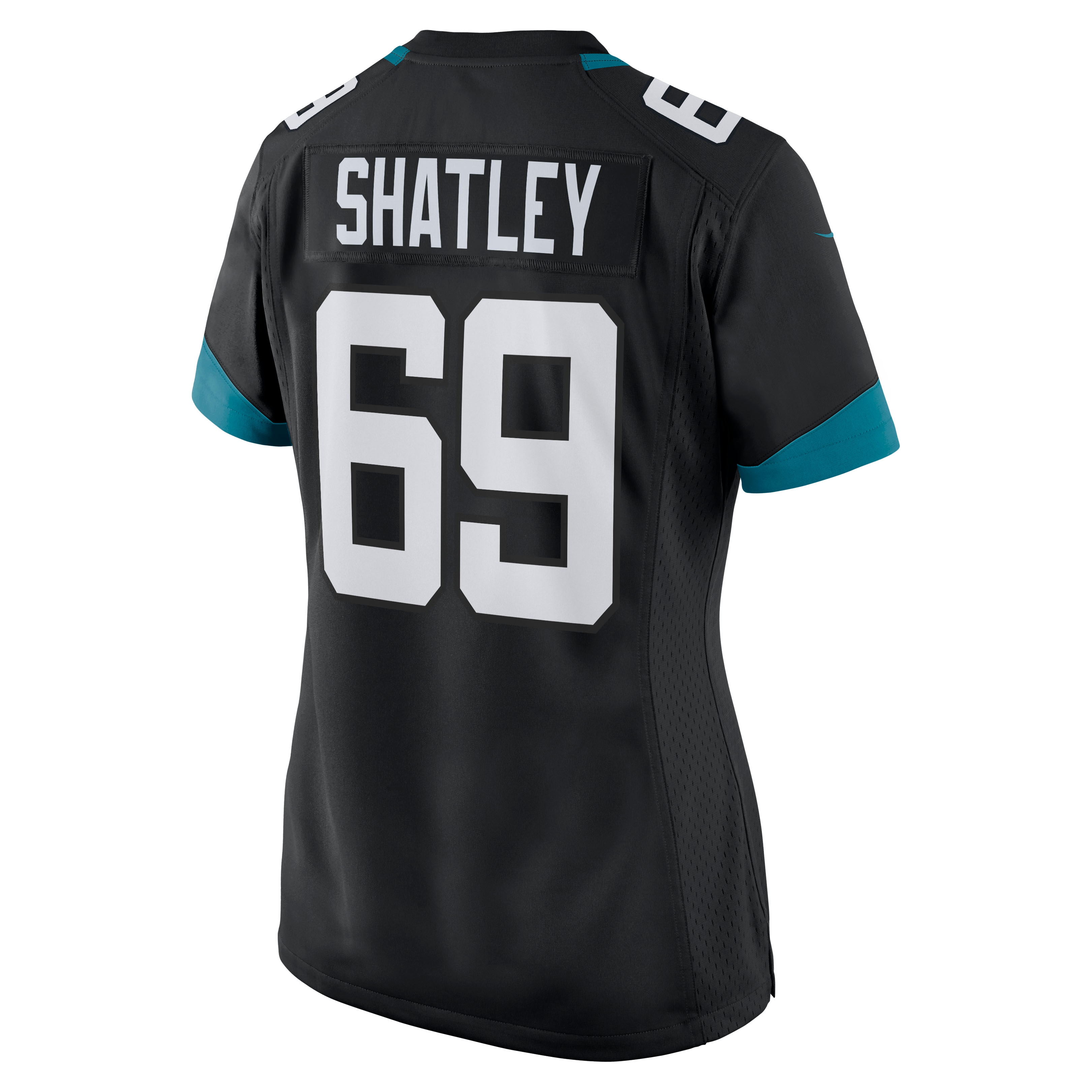 Tyler Shatley Jacksonville Jaguars Nike Women’s Game Jersey – Black Clowdercats