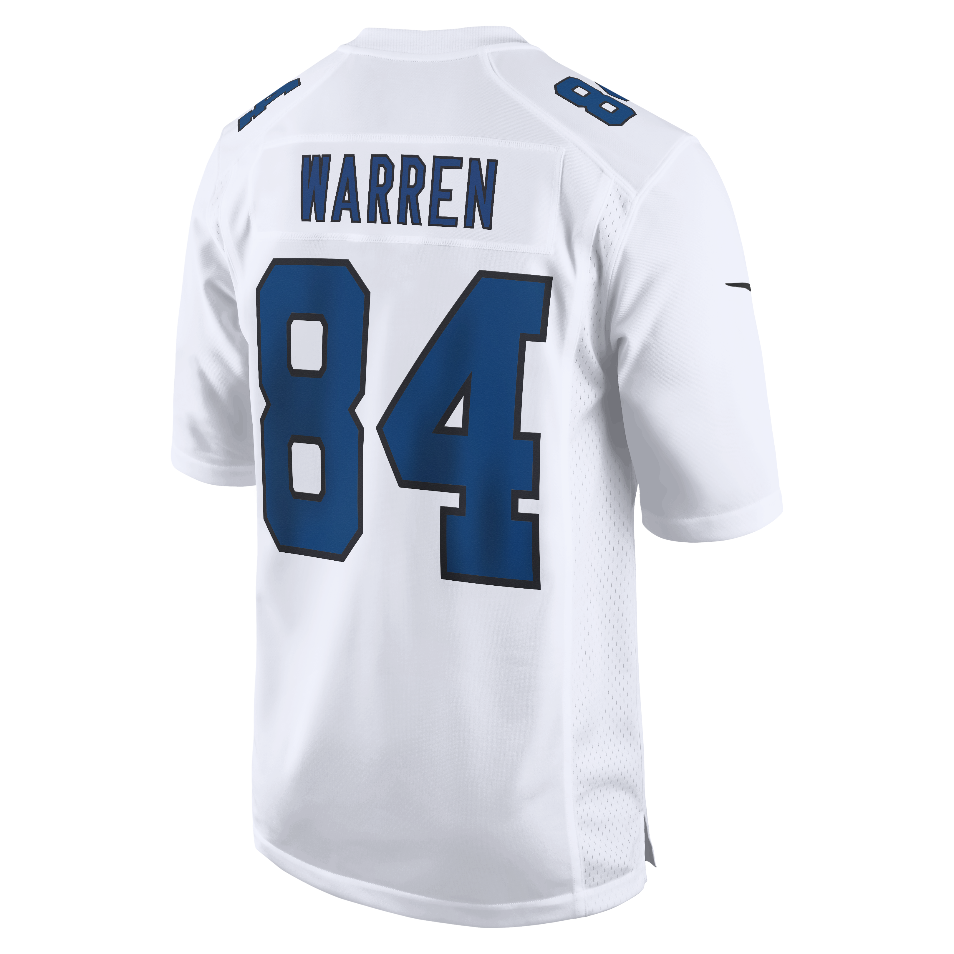 Tyler Warren Indianapolis Colts Nike Fashion Game Jersey – Tundra White Clowdercats