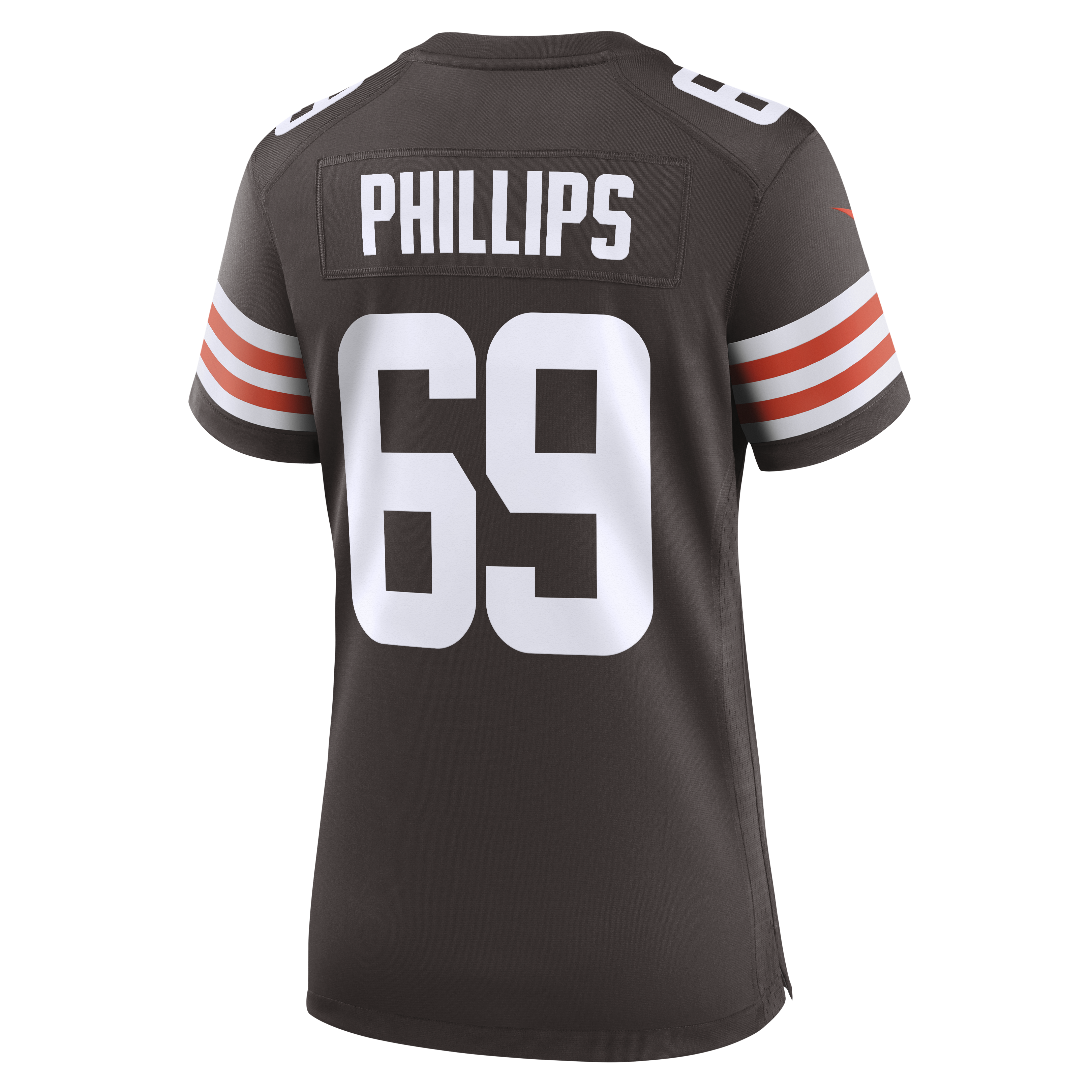 Tyre Phillips Cleveland Browns Nike Women’s Team Game Jersey – Brown Clowdercats