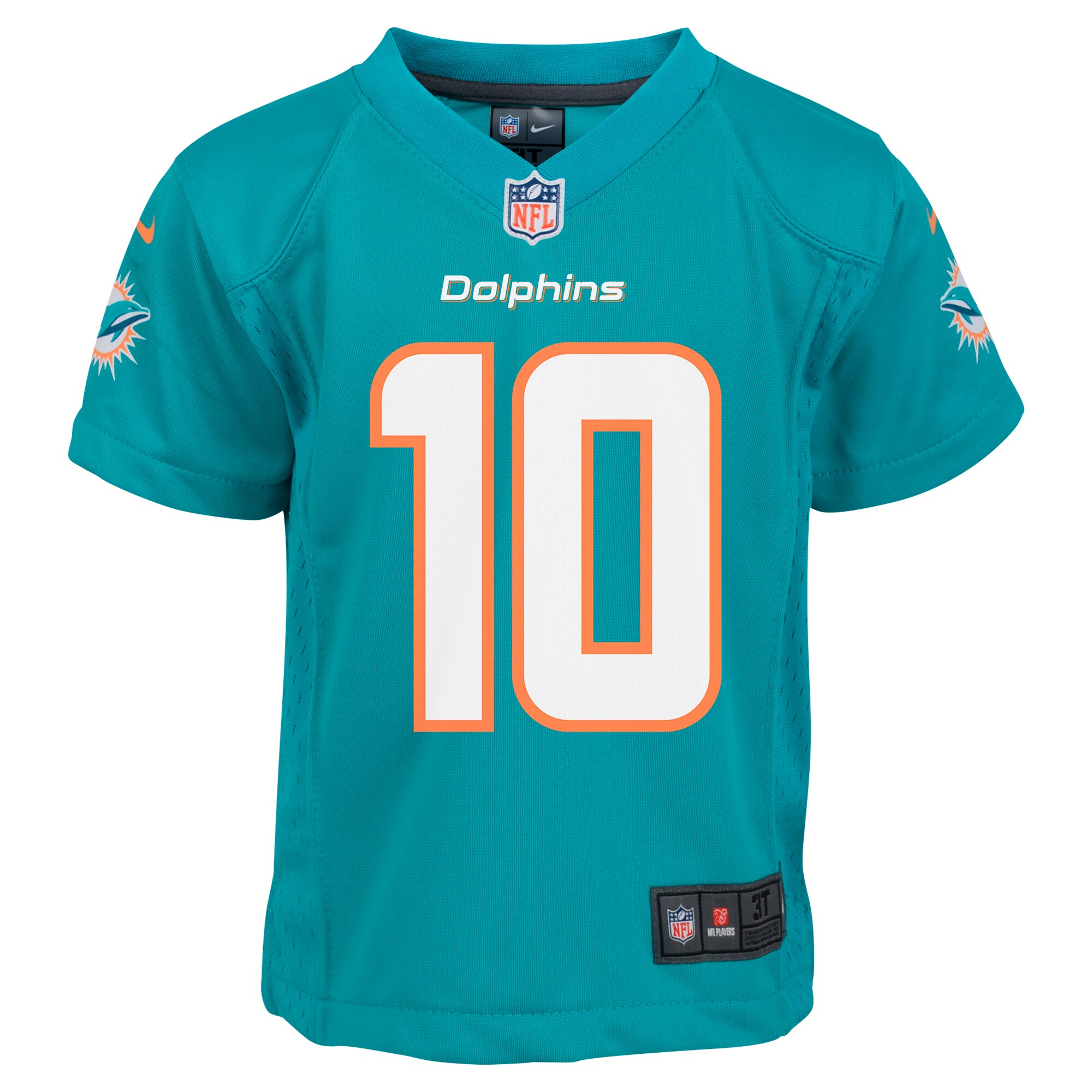 Tyreek Hill Miami Dolphins Nike Infant Team Player Game Jersey – Aqua Clowdercats