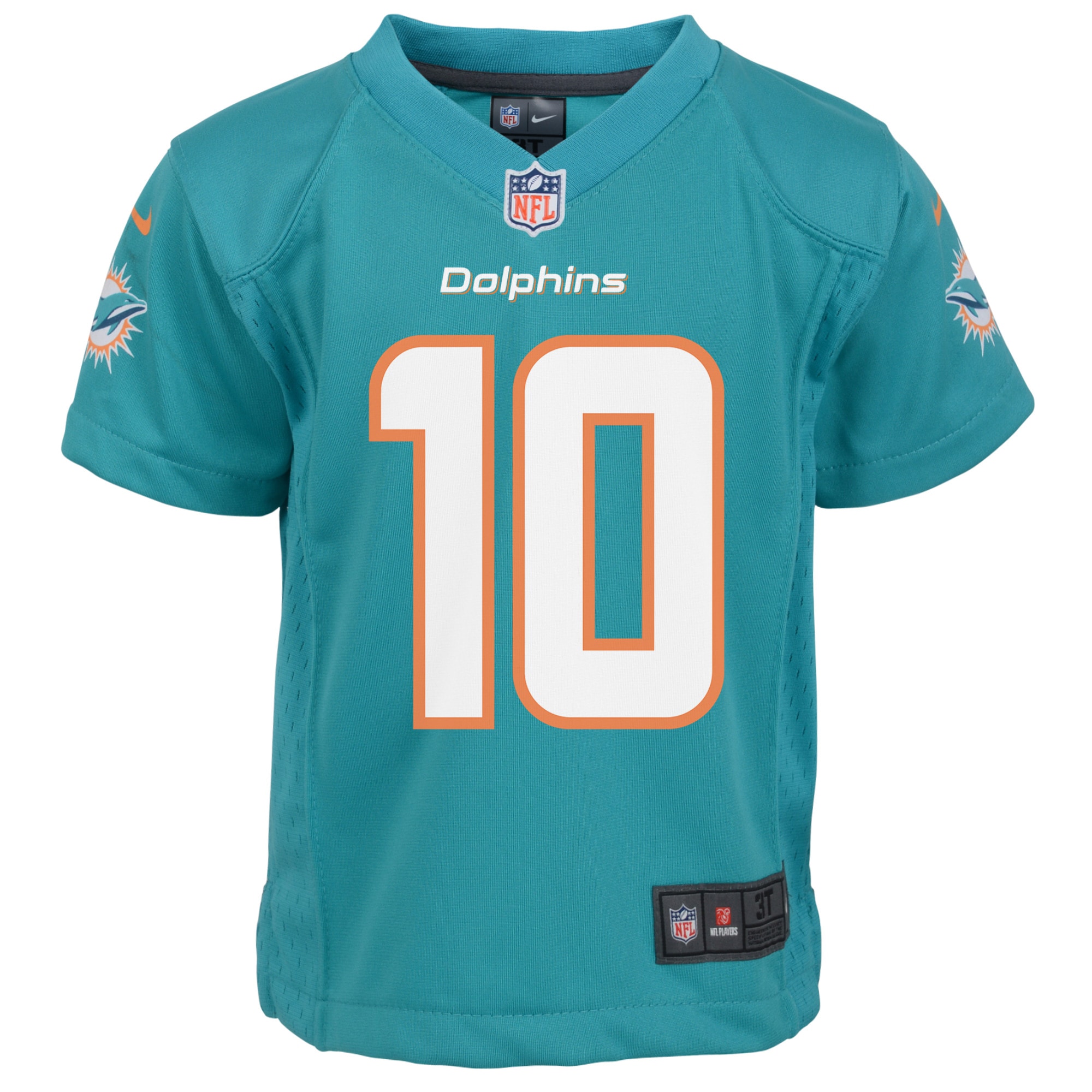 Tyreek Hill Miami Dolphins Nike Toddler Game Jersey – Aqua Clowdercats