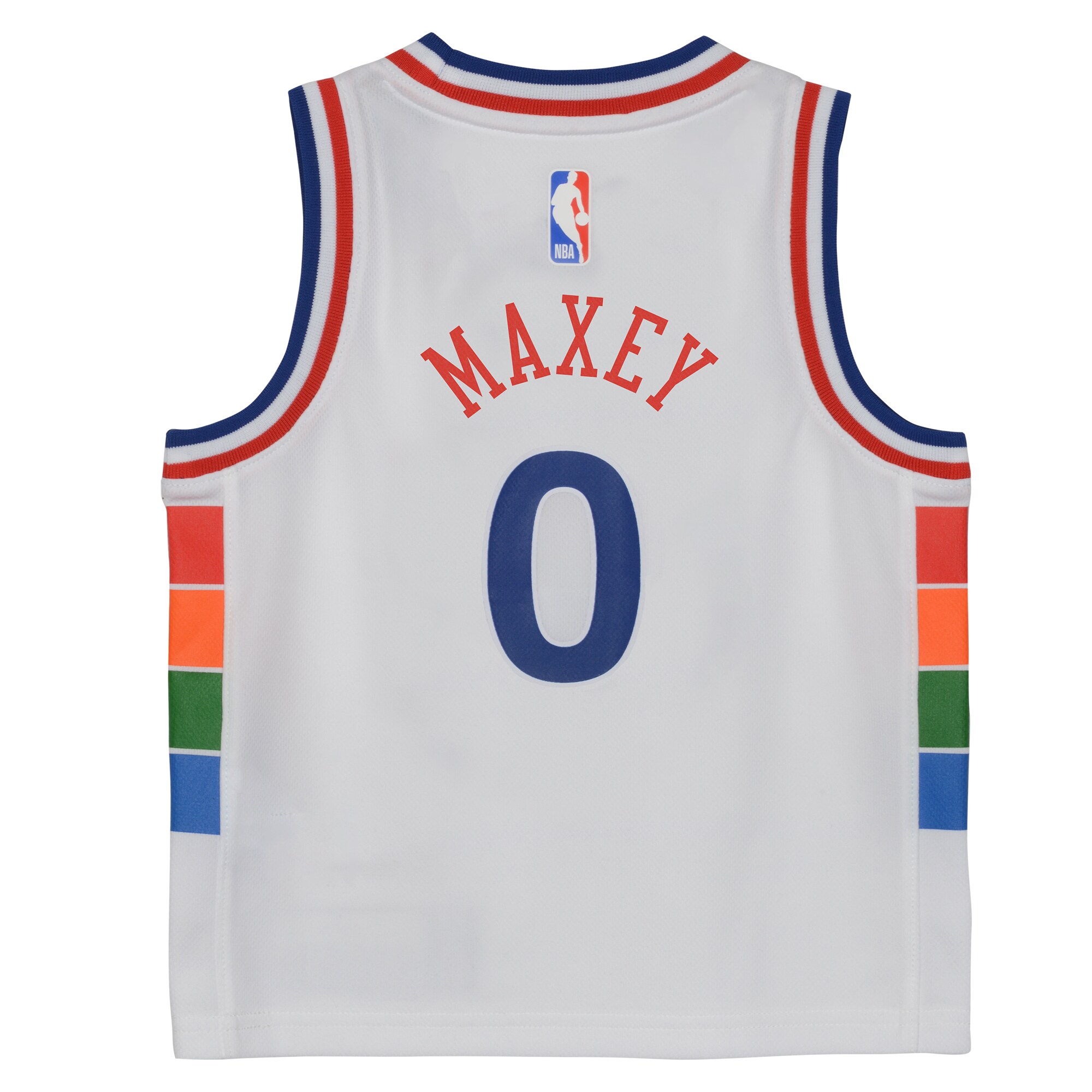 Tyrese Maxey Philadelphia 76ers Nike Infant 2024/25 Swingman Player Jersey – City Edition – White Clowdercats