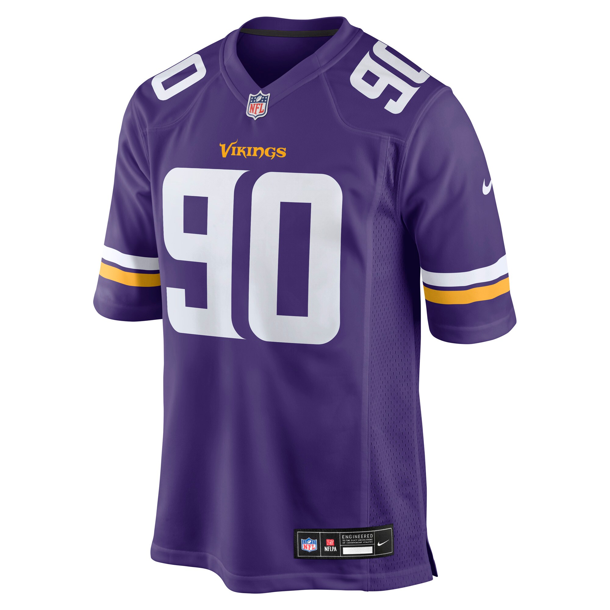 Tyrion Ingram-Dawkins Minnesota Vikings Nike Team Game Jersey – Purple Clowdercats