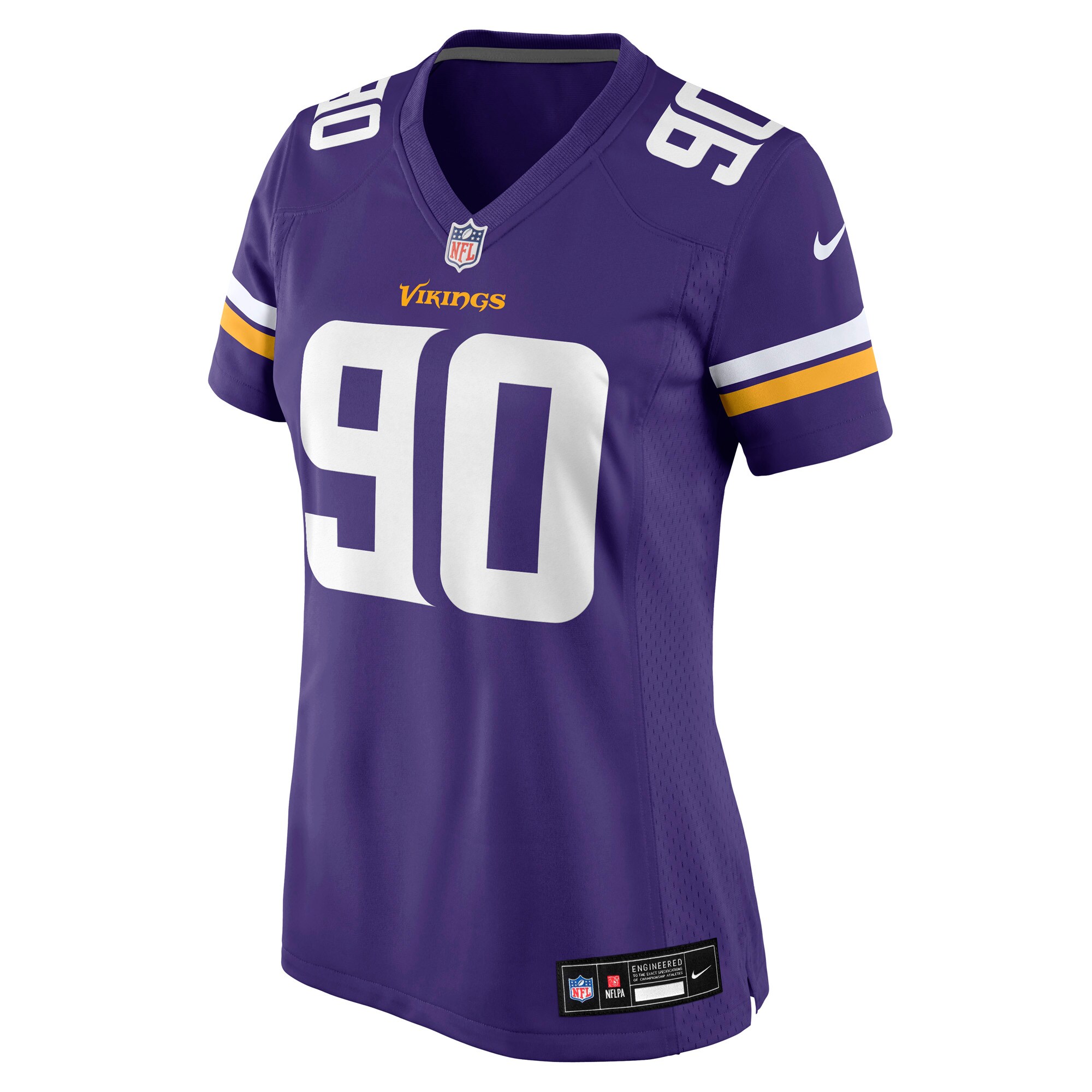 Tyrion Ingram-Dawkins Minnesota Vikings Nike Women’s Team Game Jersey – Purple Clowdercats