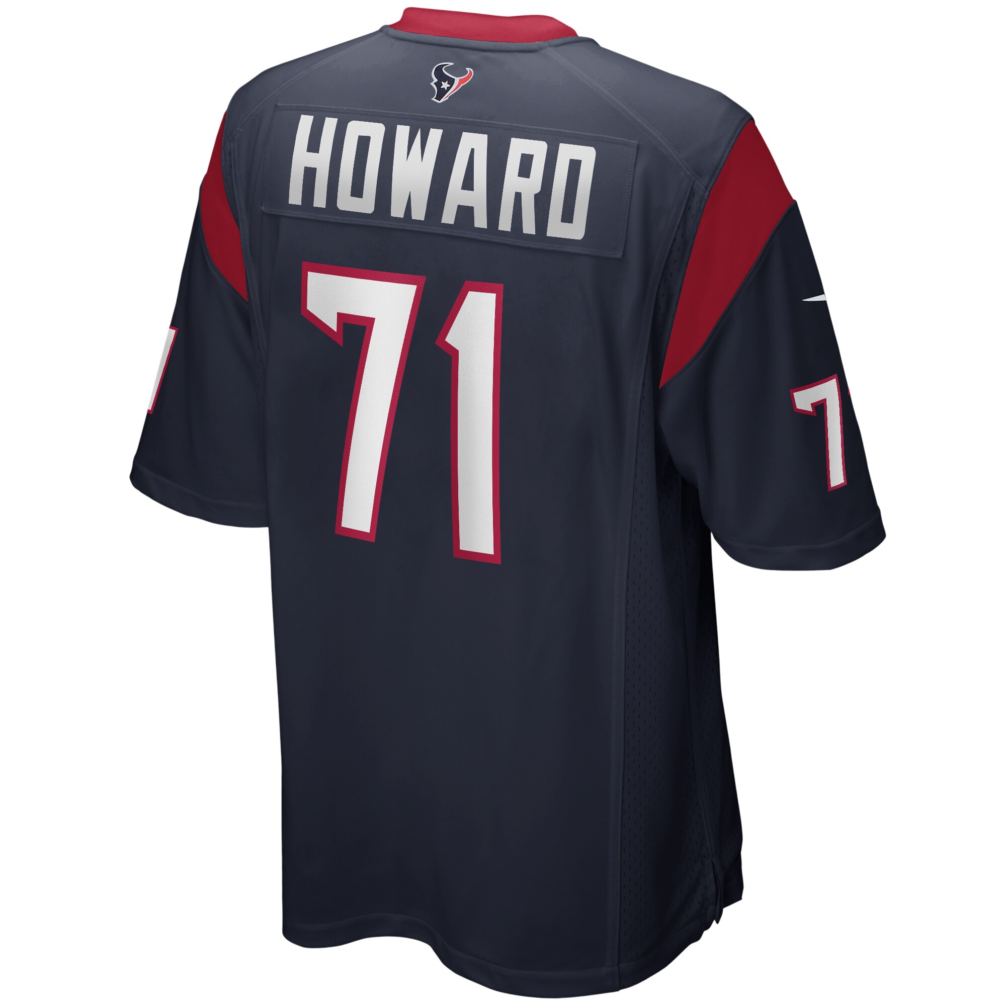 Tytus Howard Houston Texans Nike Game Jersey – Navy Clowdercats