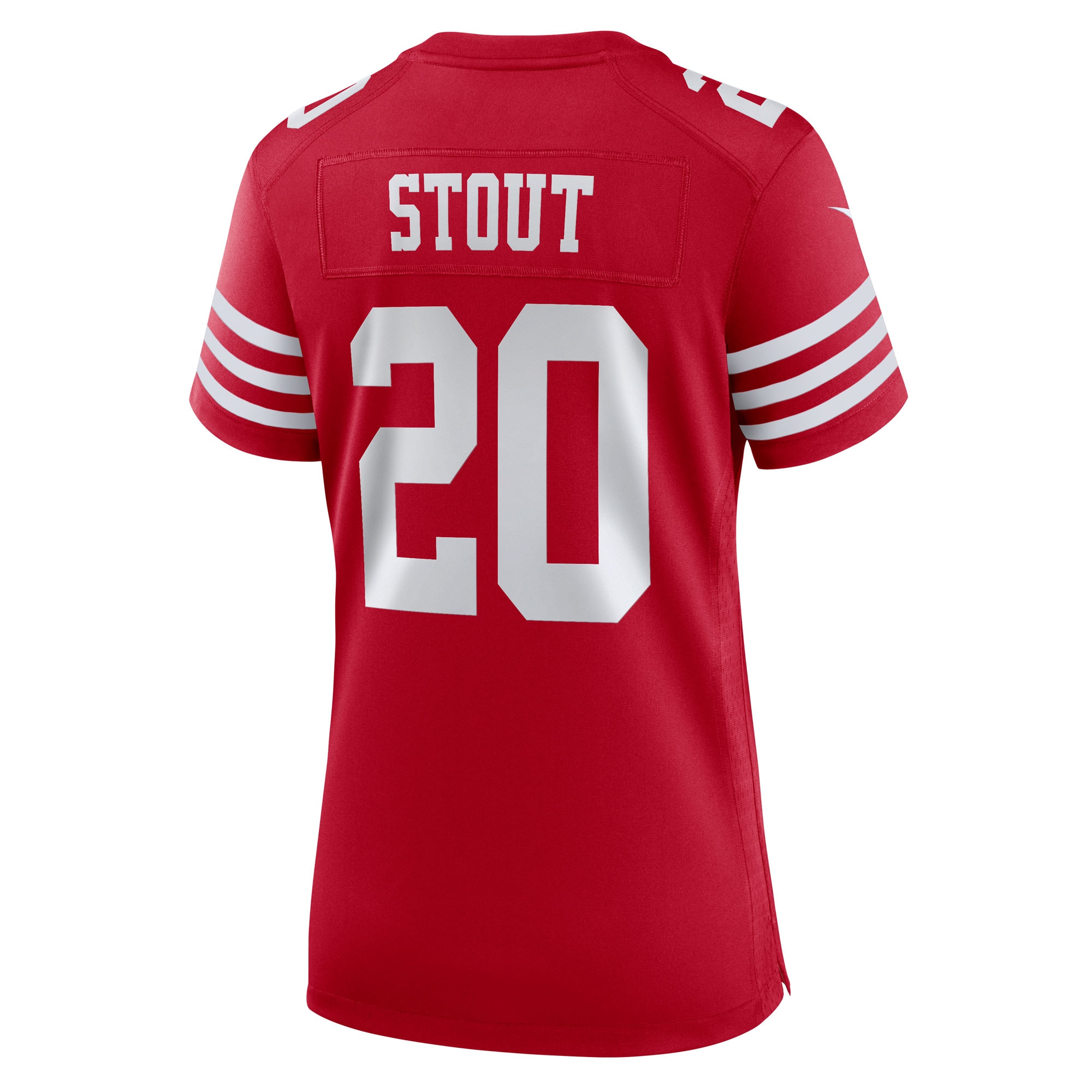 Upton Stout San Francisco 49ers Nike Women’s Team Game Jersey – Scarlet Clowdercats