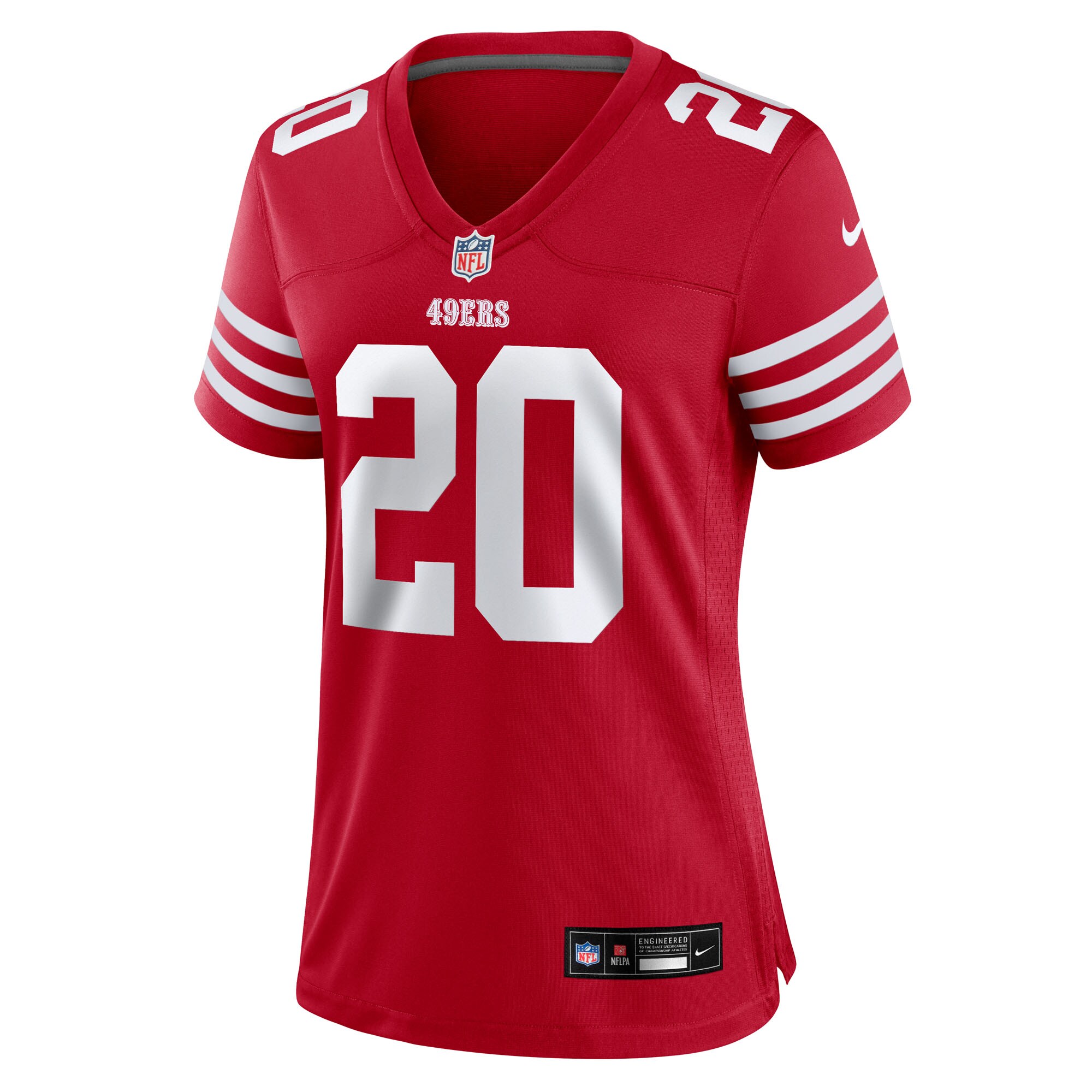 Upton Stout San Francisco 49ers Nike Women’s Team Game Jersey – Scarlet Clowdercats