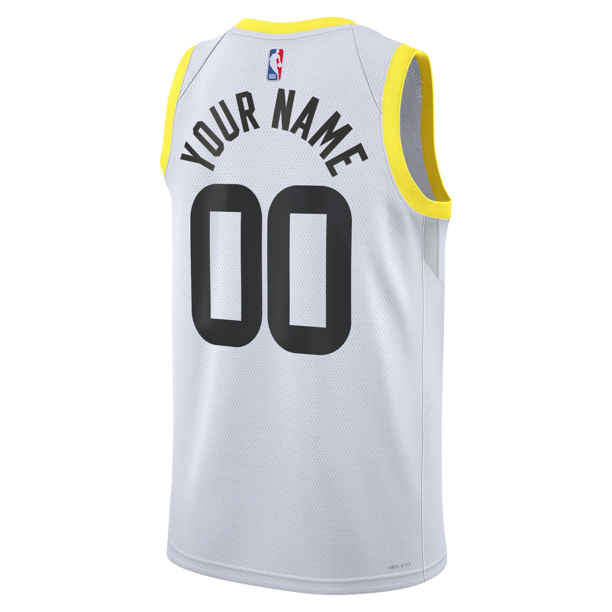 Utah Jazz Nike Unisex Swingman Custom Jersey White – Association Edition Clowdercats