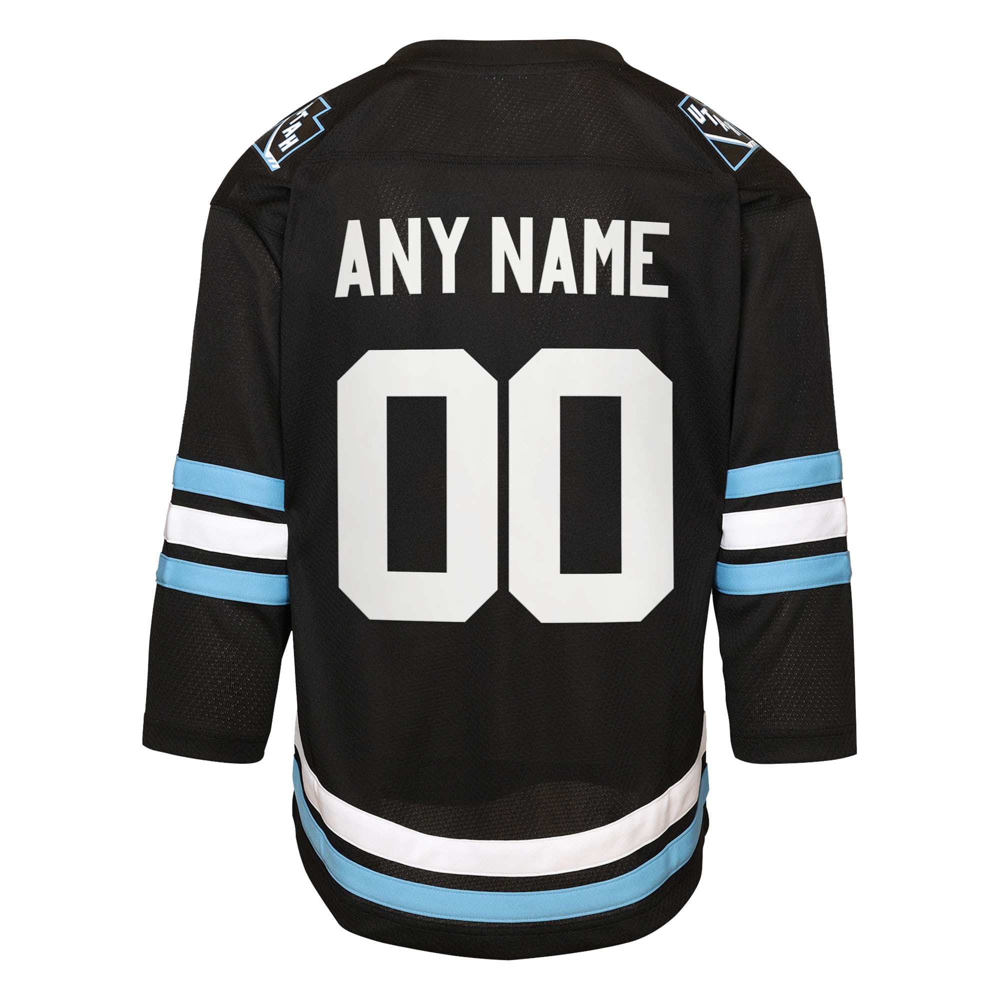 Utah Mammoth Youth Home Replica Custom Jersey – Black Clowdercats