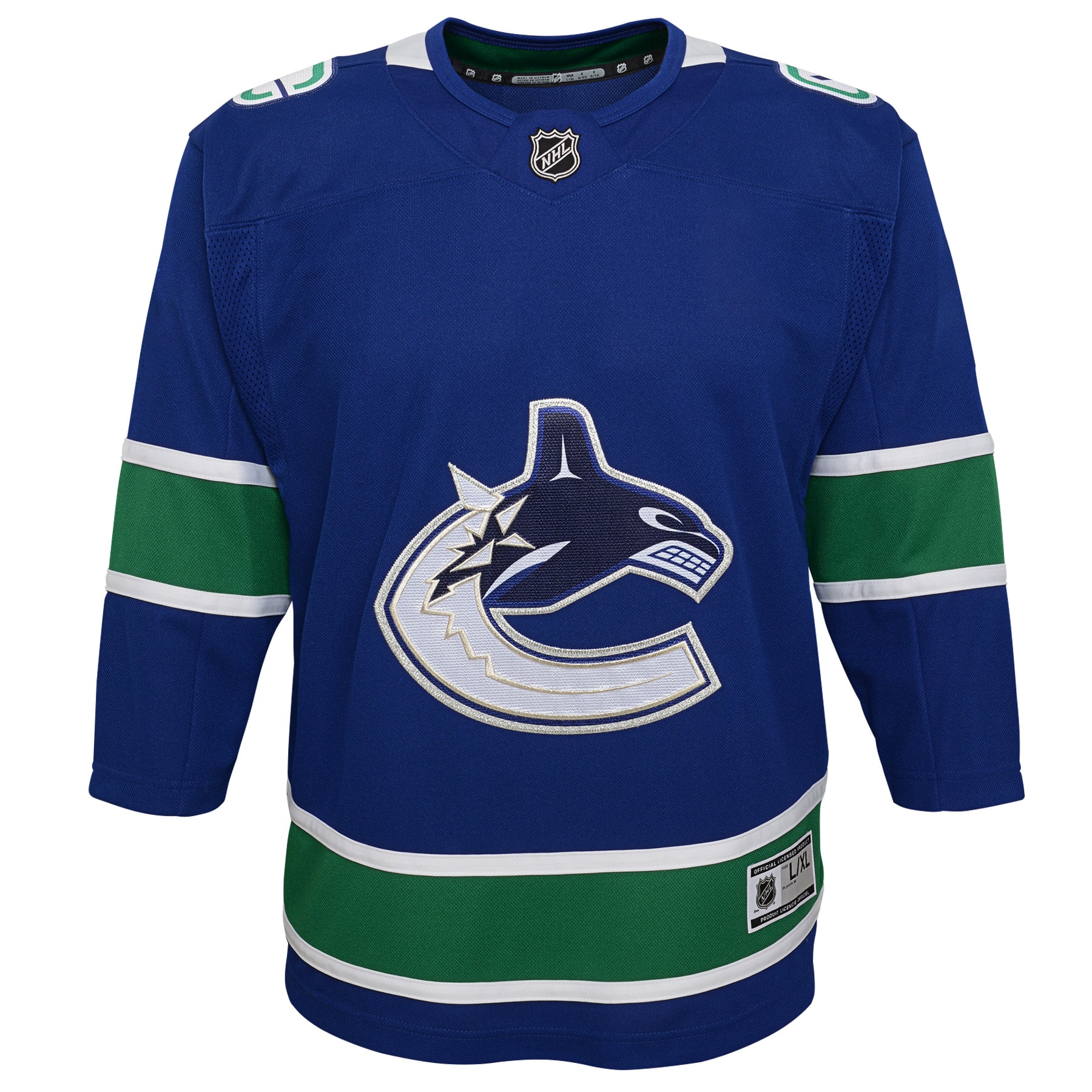 Vancouver Canucks Youth Premier Jersey – Blue Clowdercats