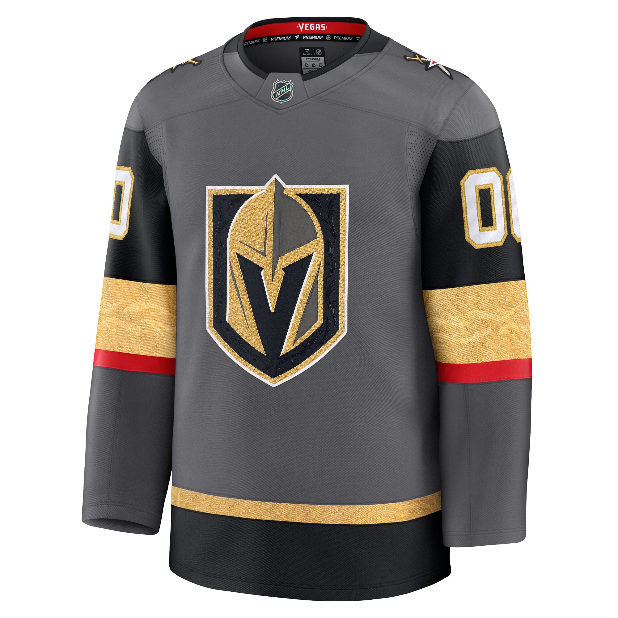 Vegas Golden Knights Fanatics Alternate Premium Custom Jersey – Gray Clowdercats