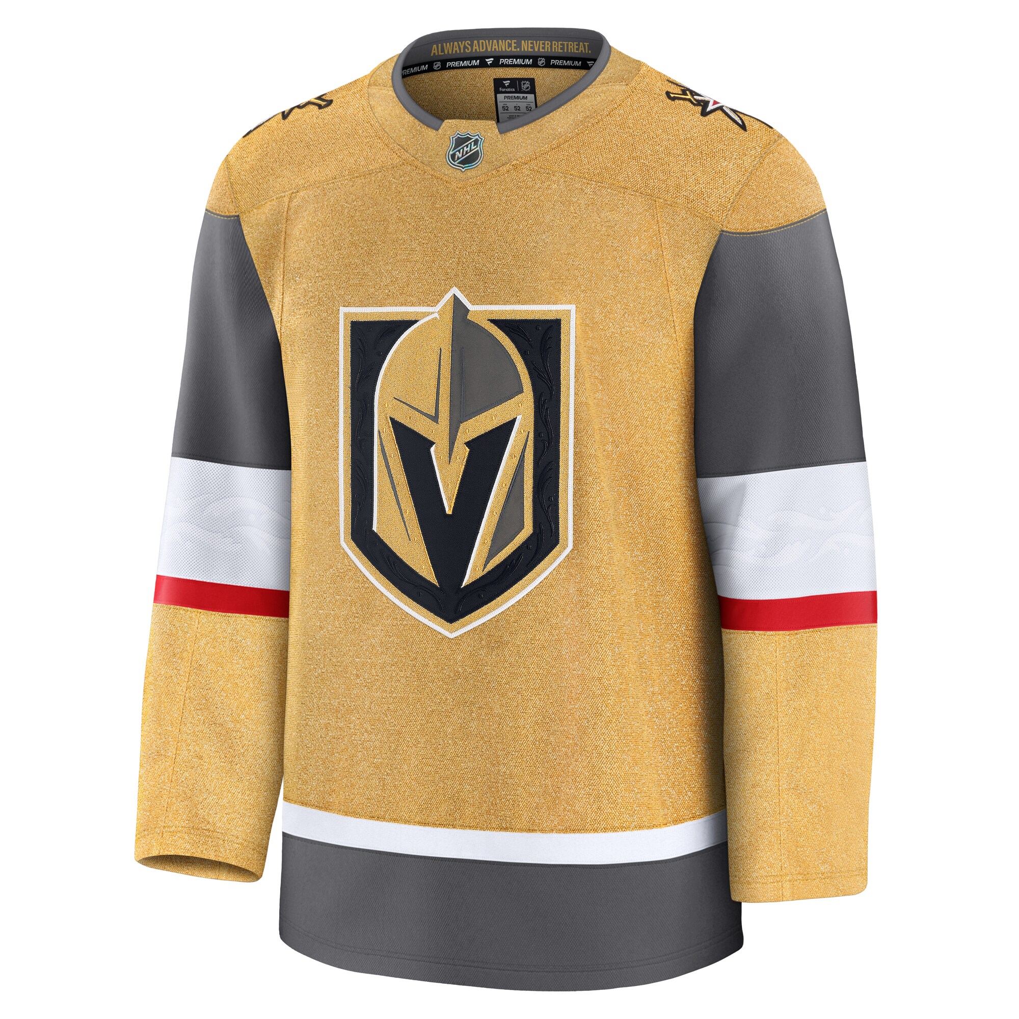Vegas Golden Knights Fanatics Home Premium Jersey – Gold Clowdercats
