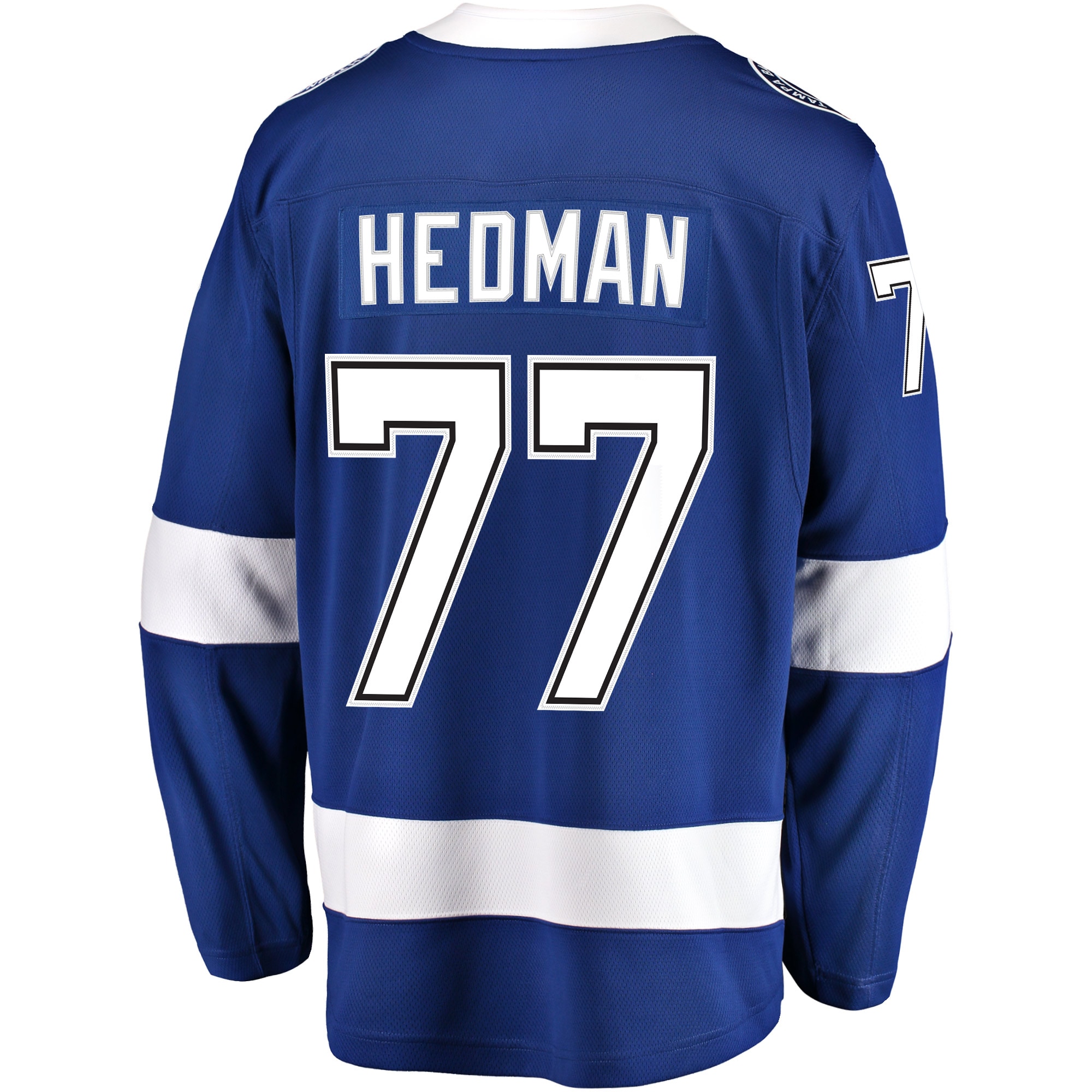 Victor Hedman Tampa Bay Lightning Fanatics Home Breakaway Player Jersey – Blue Clowdercats
