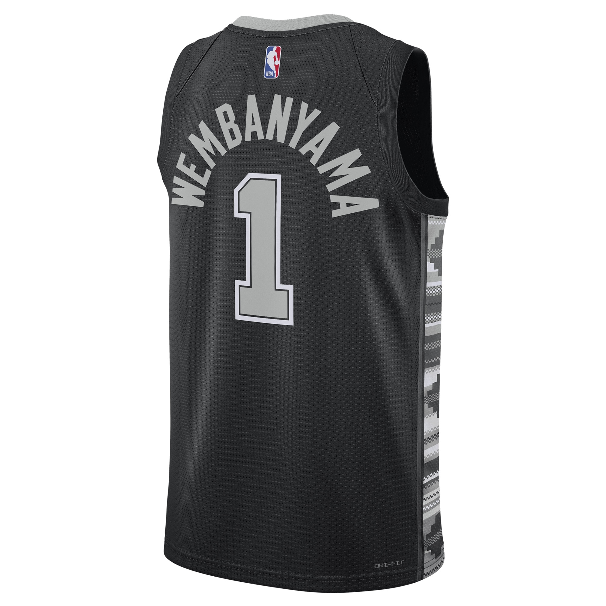 Victor Wembanyama San Antonio Spurs Jordan Brand Unisex Swingman Jersey – Statement Edition – Black Clowdercats