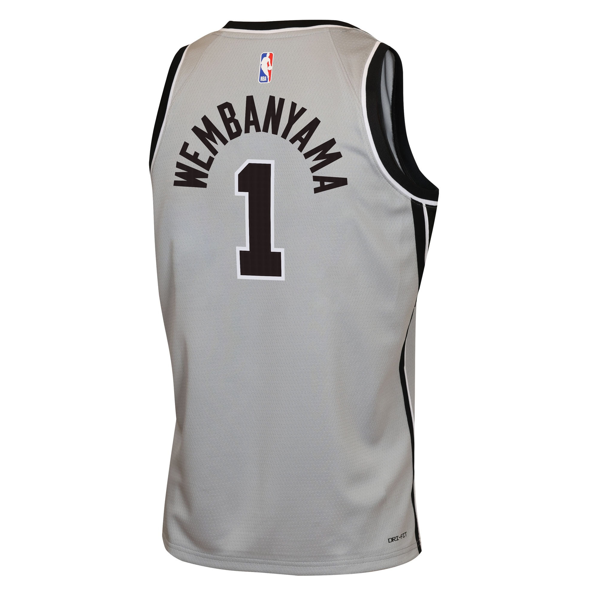 Victor Wembanyama San Antonio Spurs Jordan Brand Youth Swingman Jersey – Statement Edition – Silver Clowdercats