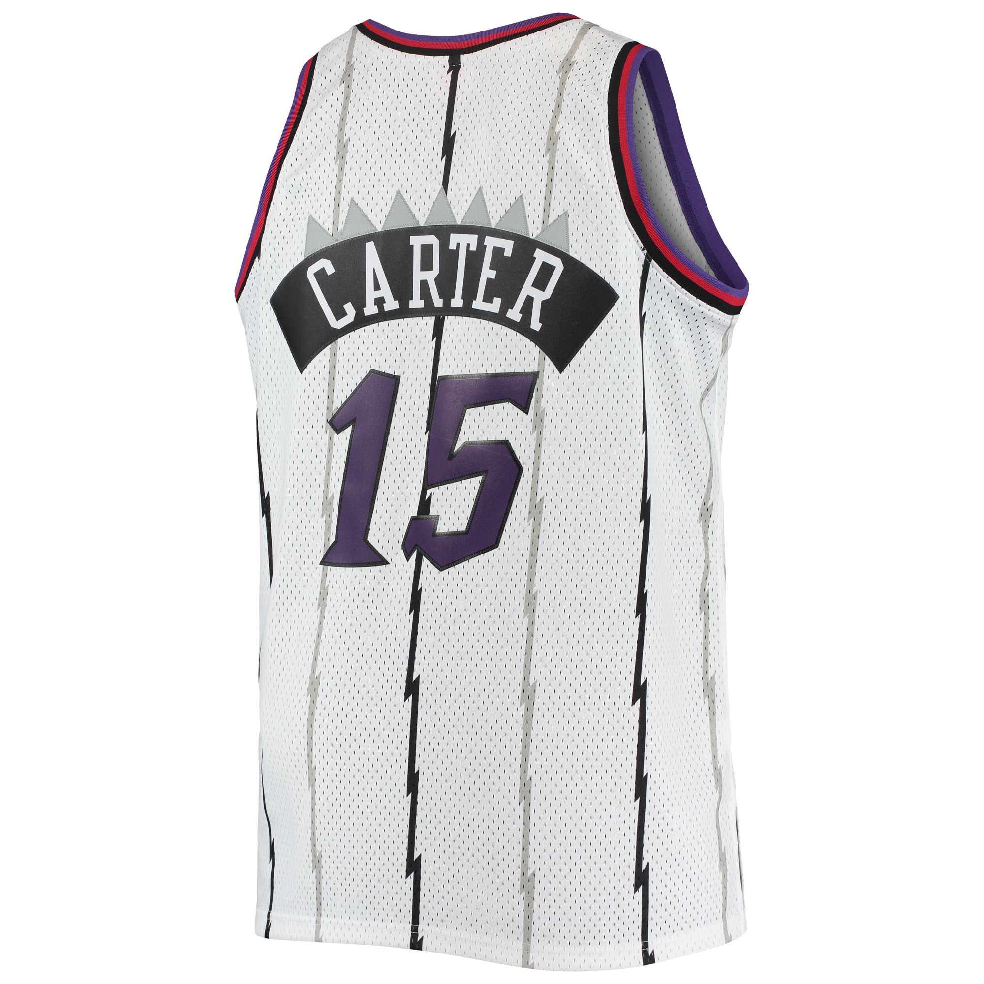 Vince Carter Toronto Raptors Mitchell & Ness 1998/99 Big & Tall Hardwood Classics Swingman Jersey – White Clowdercats