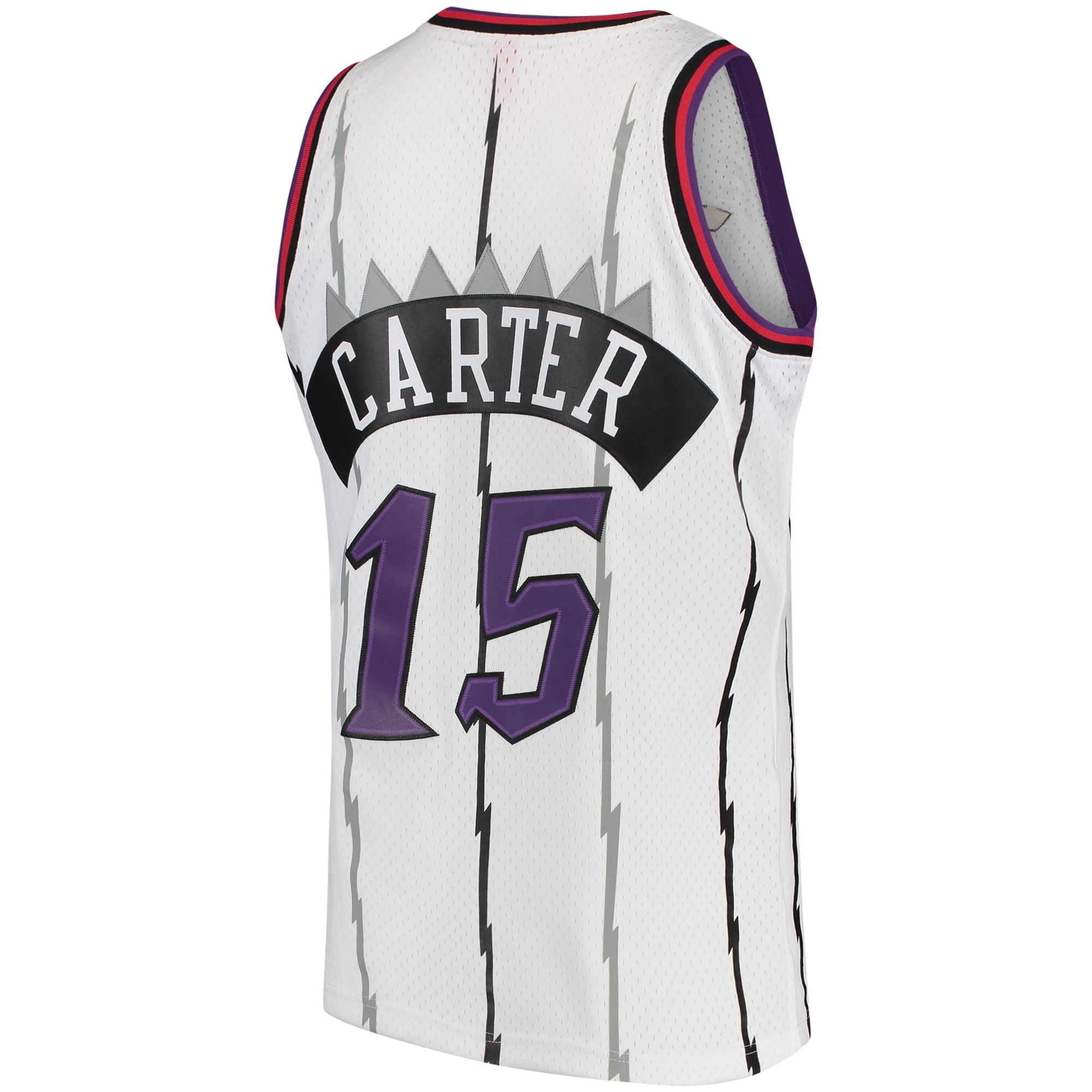 Vince Carter Toronto Raptors Mitchell & Ness 1998/99 Hardwood Classics Swingman Jersey – White Clowdercats