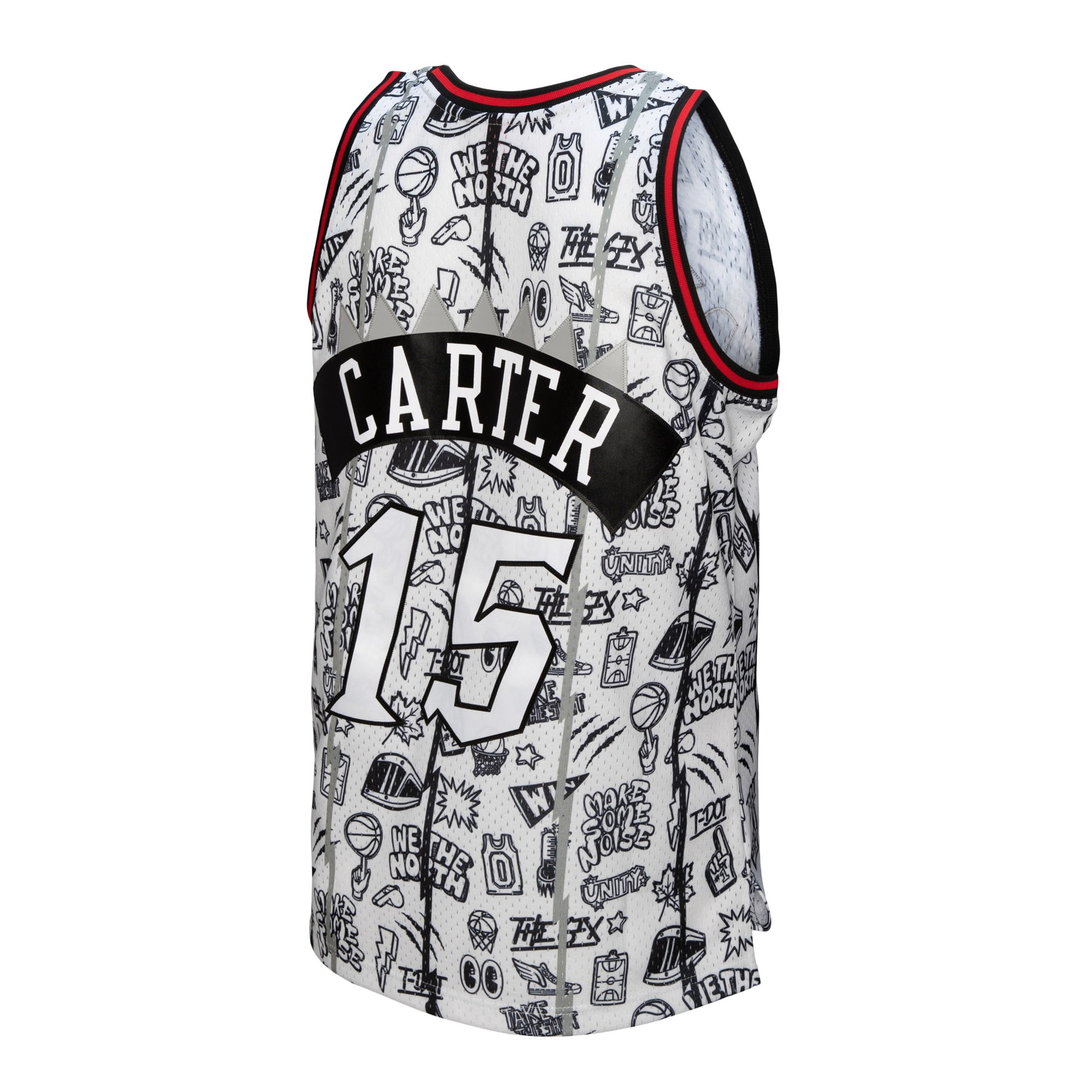 Vince Carter Toronto Raptors Mitchell & Ness 1998/99 Swingman Jersey – White Clowdercats