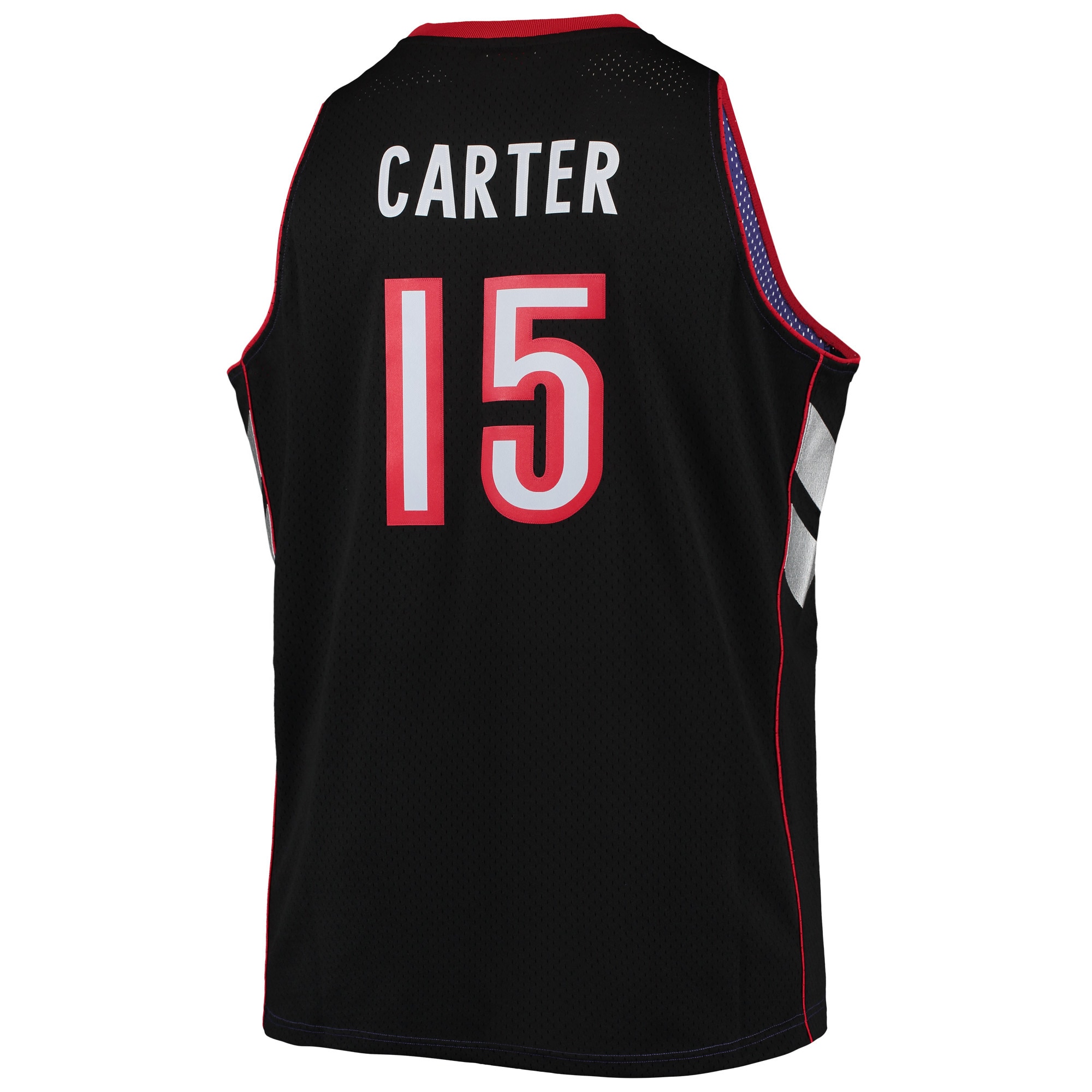 Vince Carter Toronto Raptors Mitchell & Ness Big & Tall 1999/00 Hardwood Classics Swingman Jersey – Purple Clowdercats