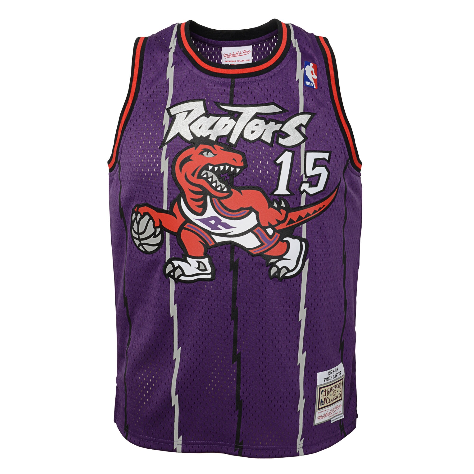 Vince Carter Toronto Raptors Toddler 1998/99 Swingman Jersey – Purple Clowdercats