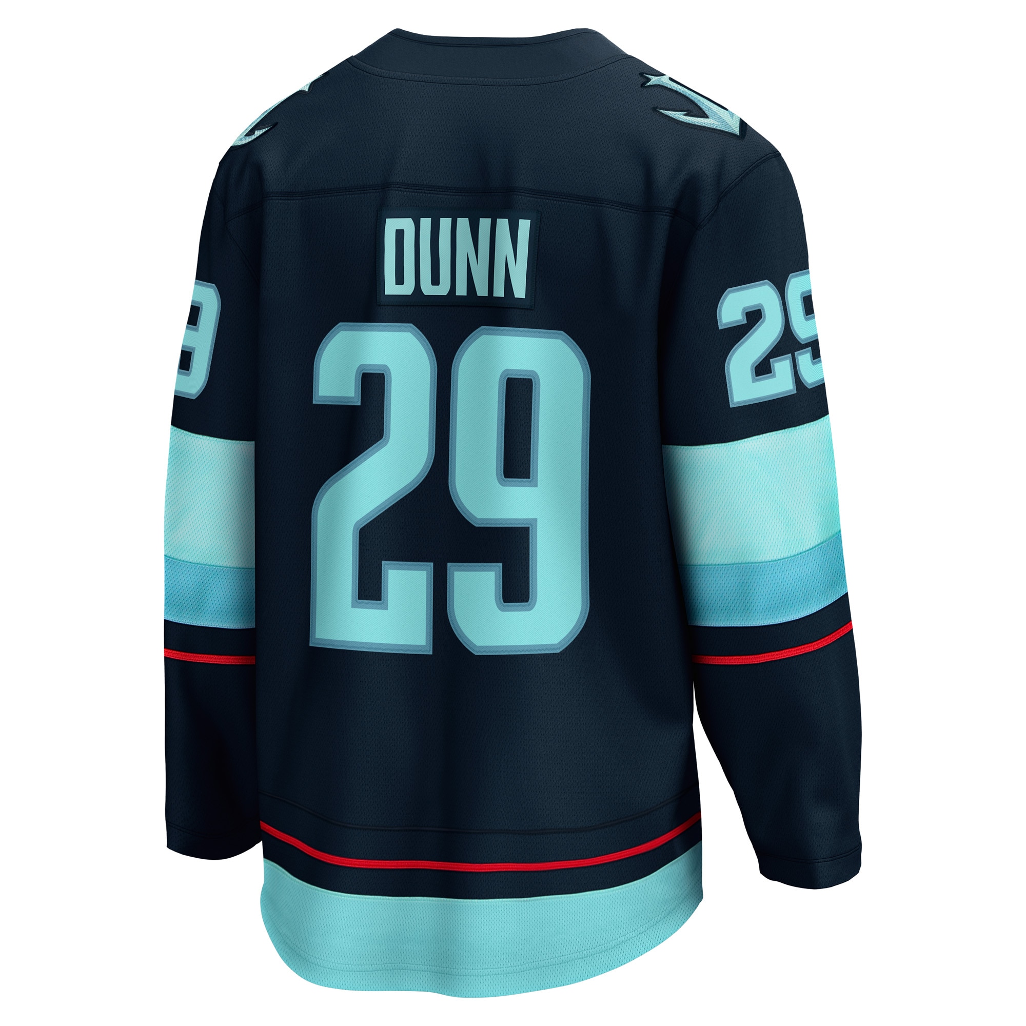 Vince Dunn Seattle Kraken Fanatics Home Breakaway Player Jersey – Deep Sea Blue Clowdercats