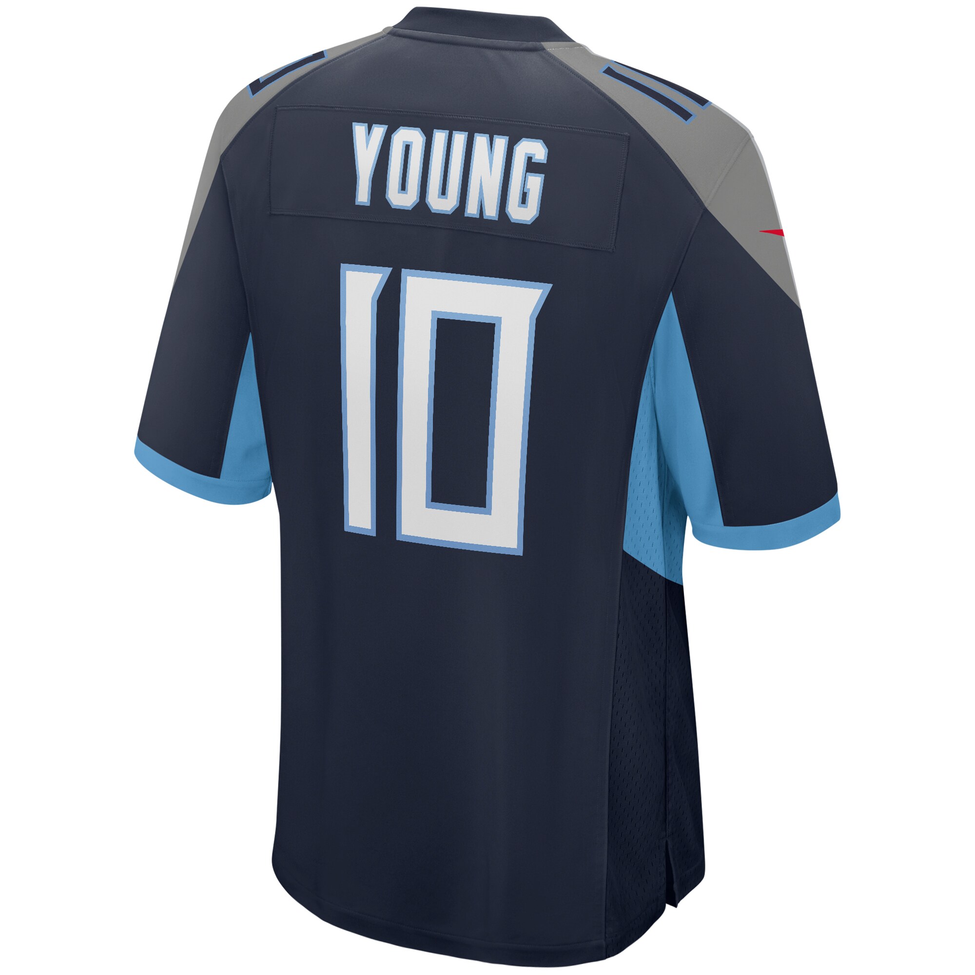 Vince Young Tennessee Titans Nike Game Retired Player Jersey – Navy Clowdercats