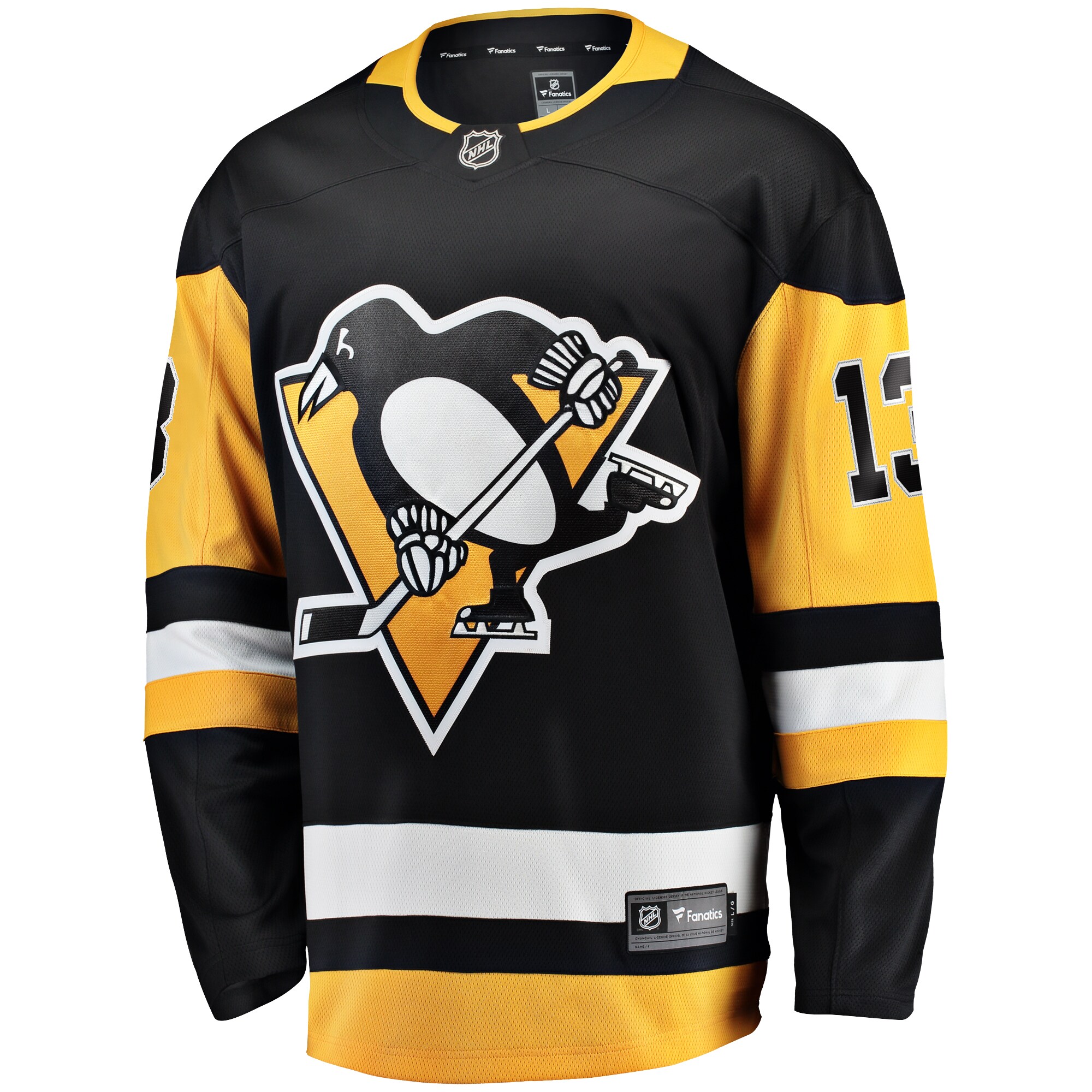 Vinnie Hinostroza Pittsburgh Penguins Fanatics Home Breakaway Jersey – Black Clowdercats