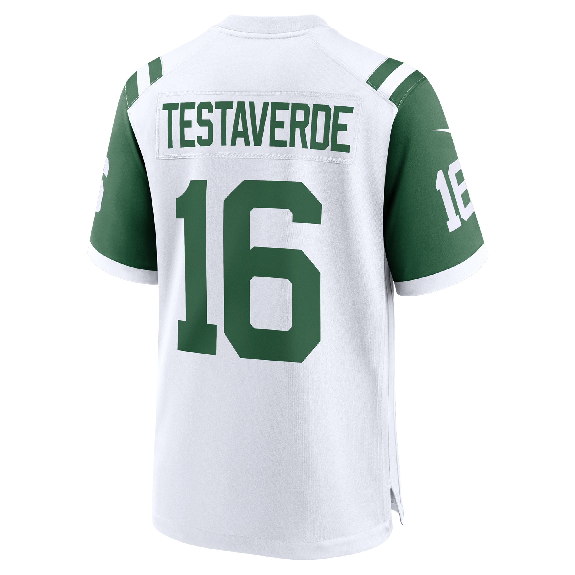 Vinny Testaverde New York Jets Nike Retired Player Alternate Game Jersey – White Clowdercats