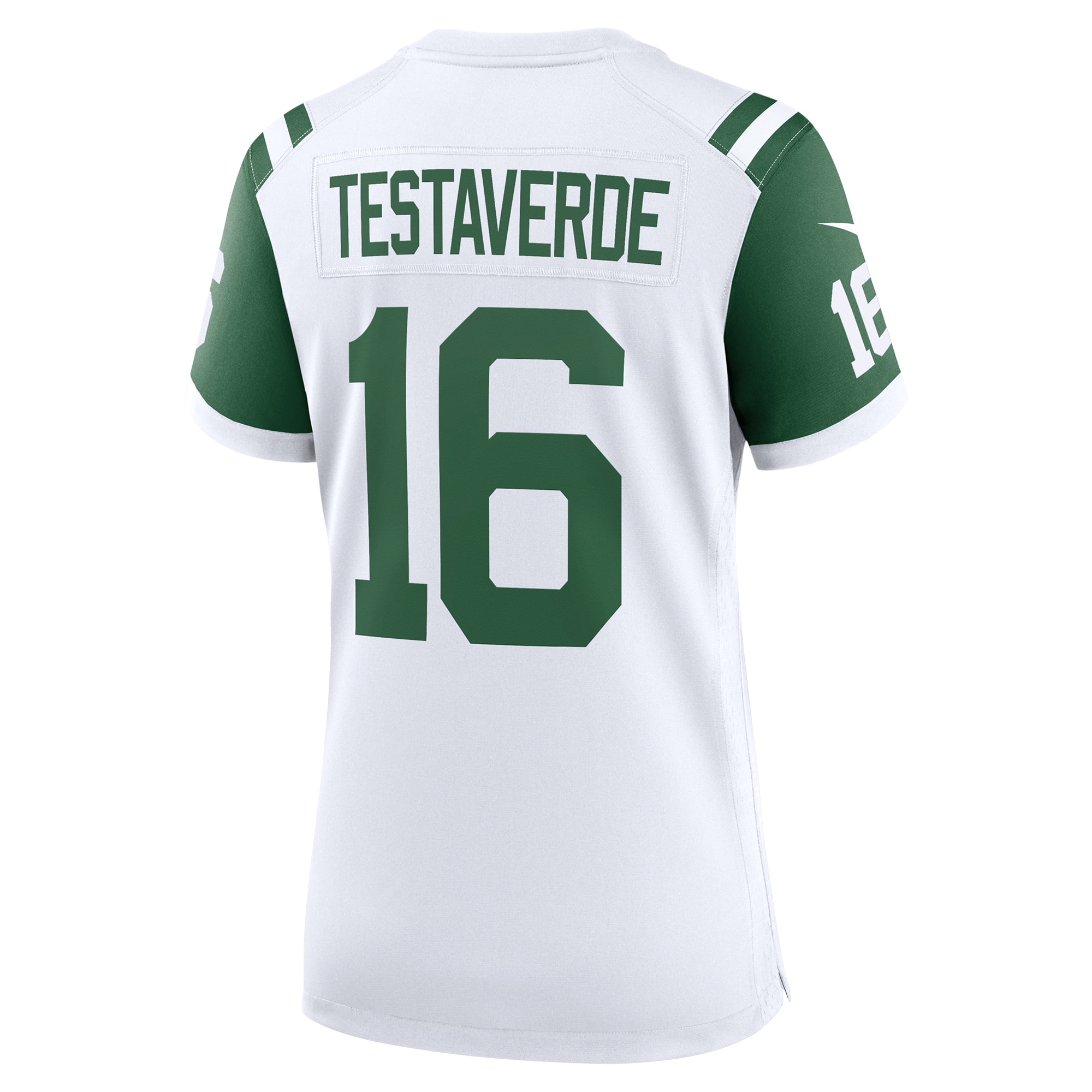 Vinny Testaverde New York Jets Nike Women’s Classic Alternate Retired Player Game Jersey – White Clowdercats