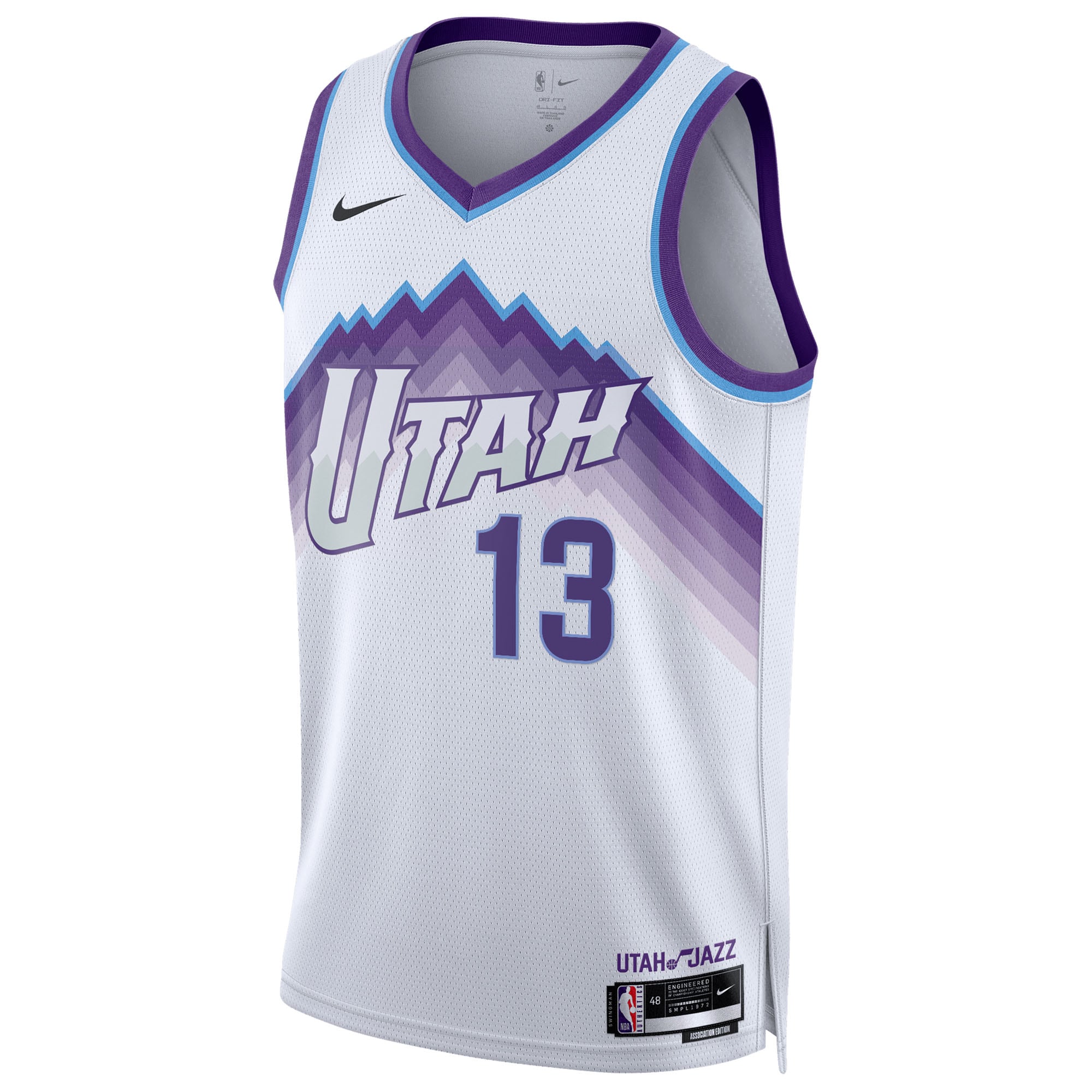 Walter Clayton Jr. Utah Jazz Nike Unisex Swingman Jersey – Association Edition – White Clowdercats