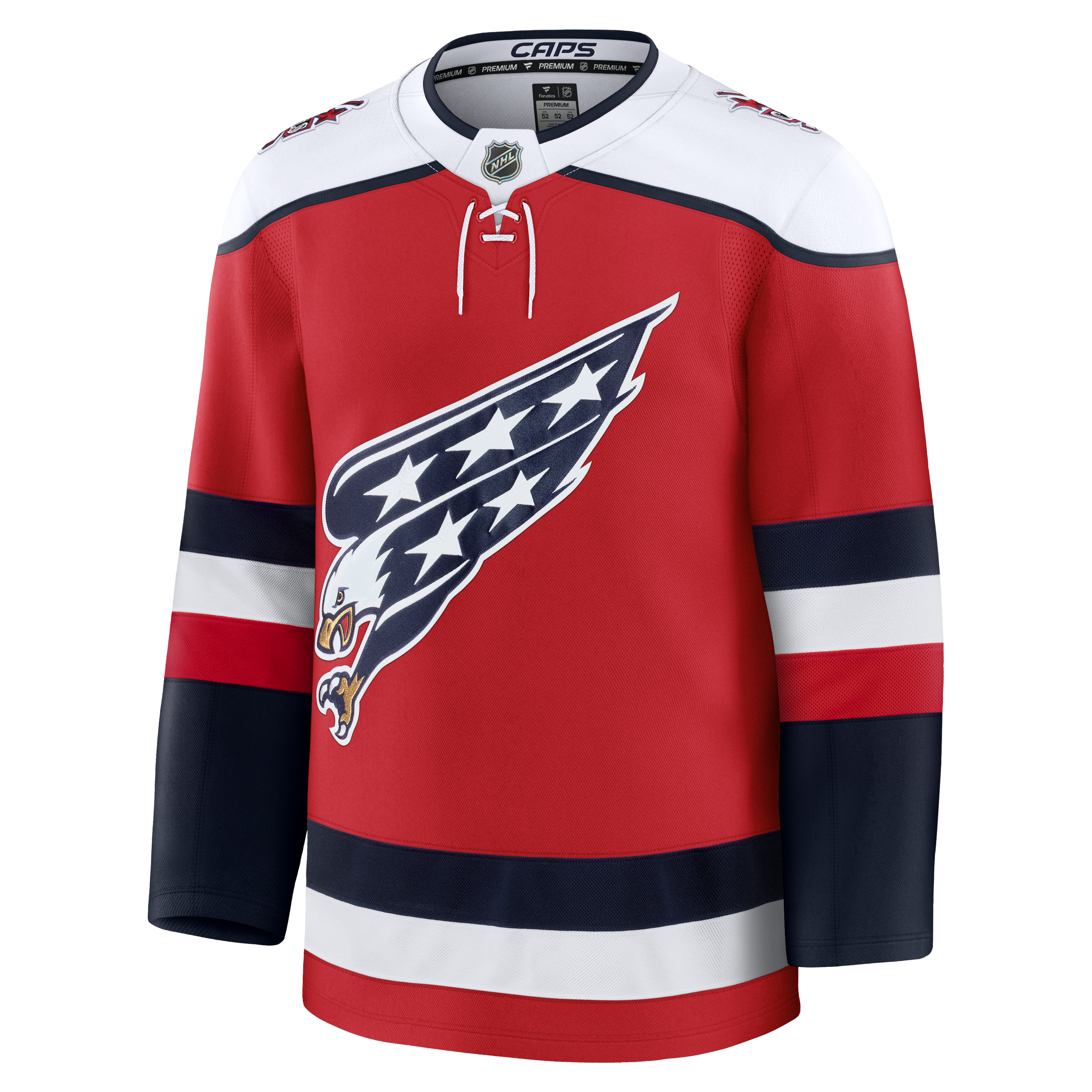 Washington Capitals Fanatics Alternate Premium Jersey – Red Clowdercats