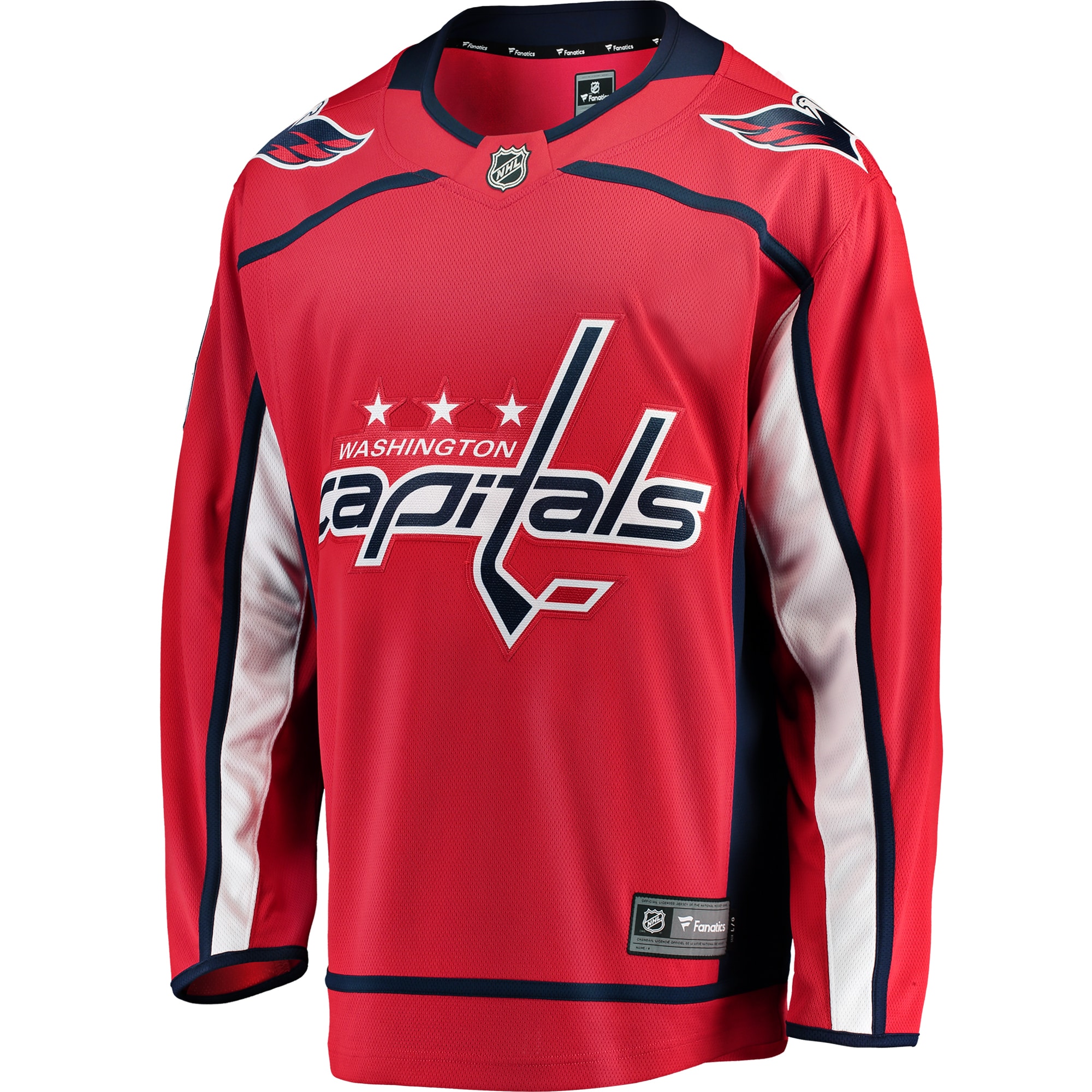 Washington Capitals Fanatics Breakaway Home Jersey – Red Clowdercats