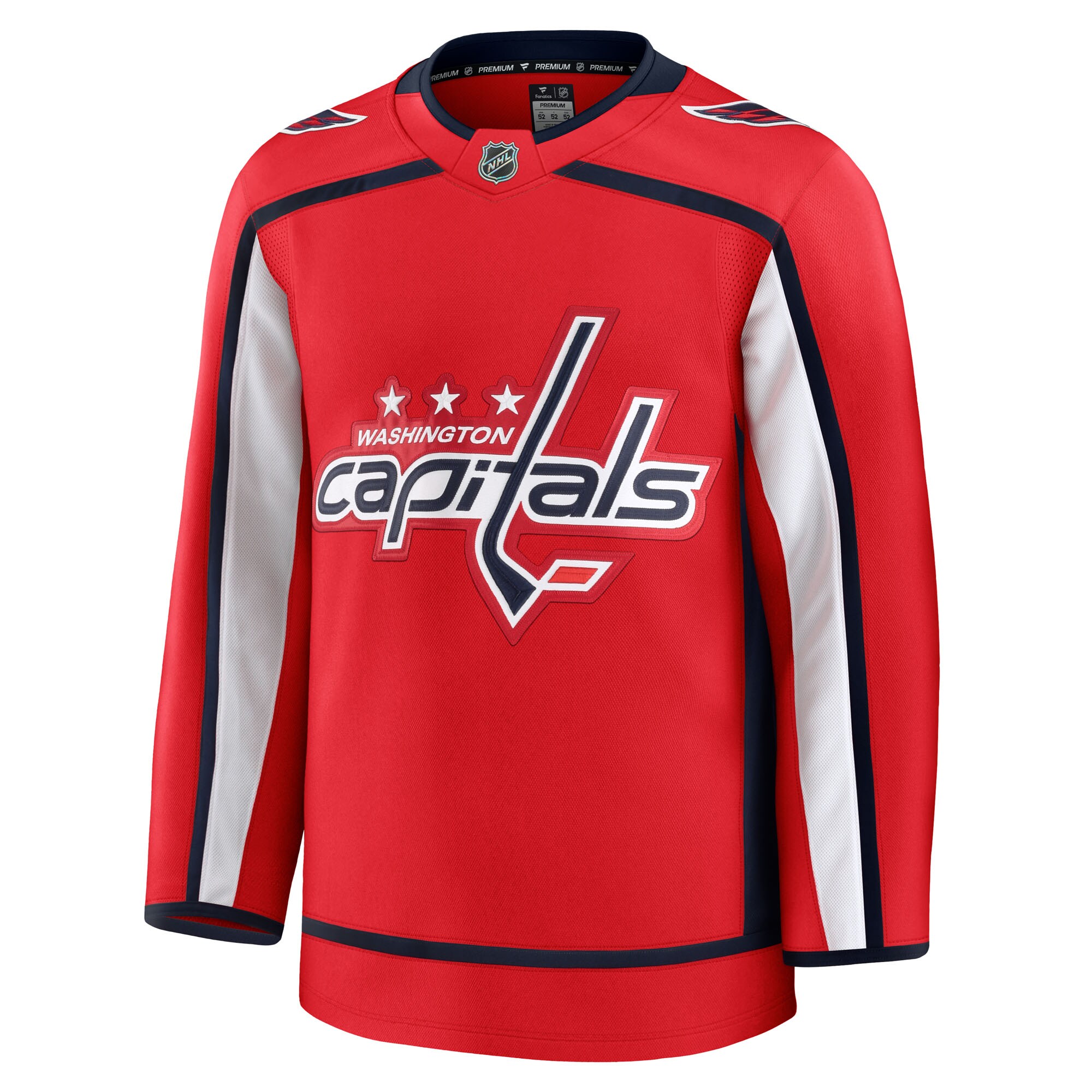 Washington Capitals Fanatics Home Premium Jersey – Red Clowdercats