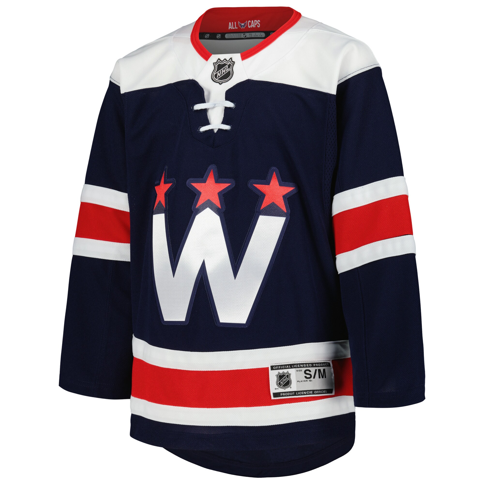 Washington Capitals Youth 2020/21 Alternate Premier Jerseys – Navy Clowdercats