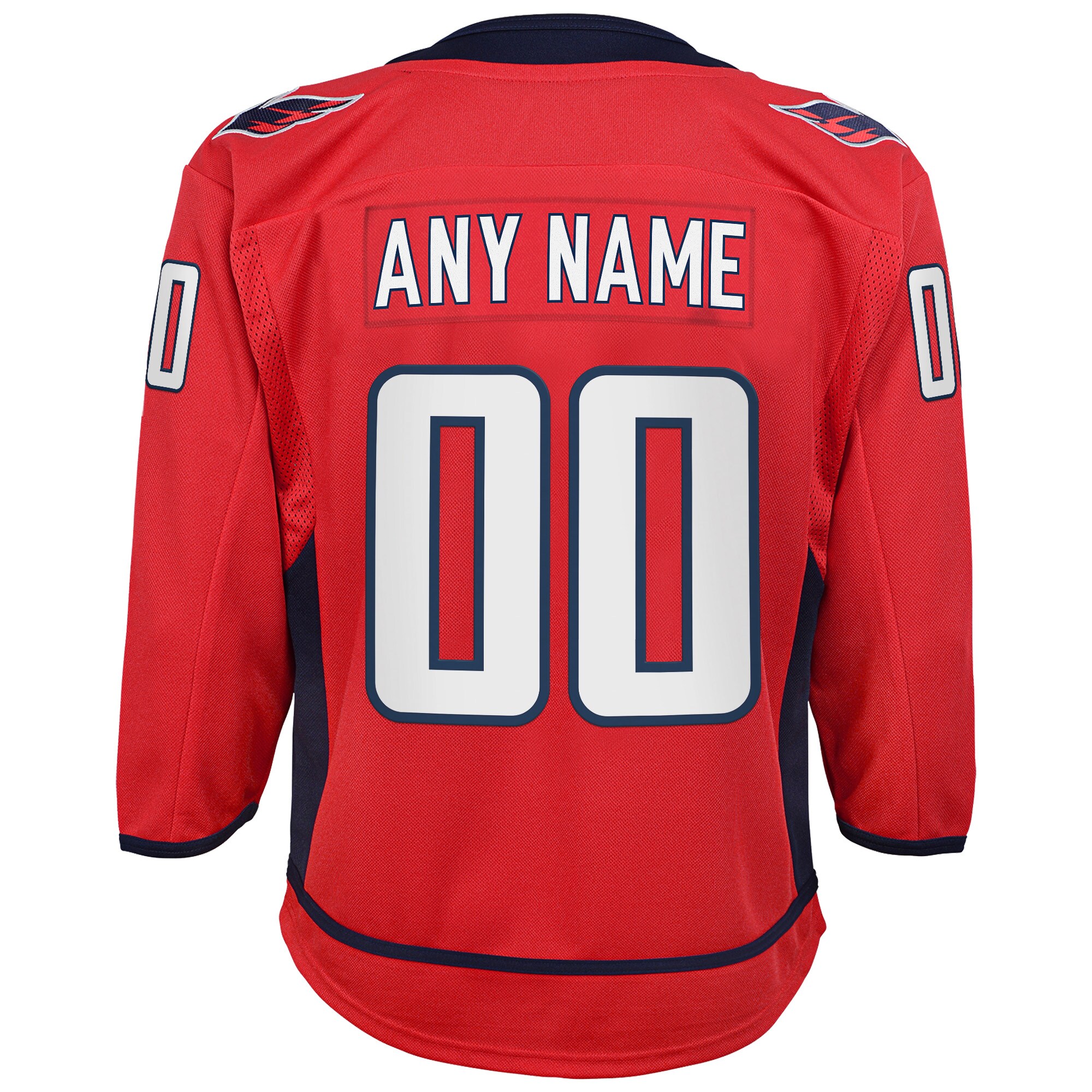 Washington Capitals Youth Home Custom Premier Jersey – Red Clowdercats