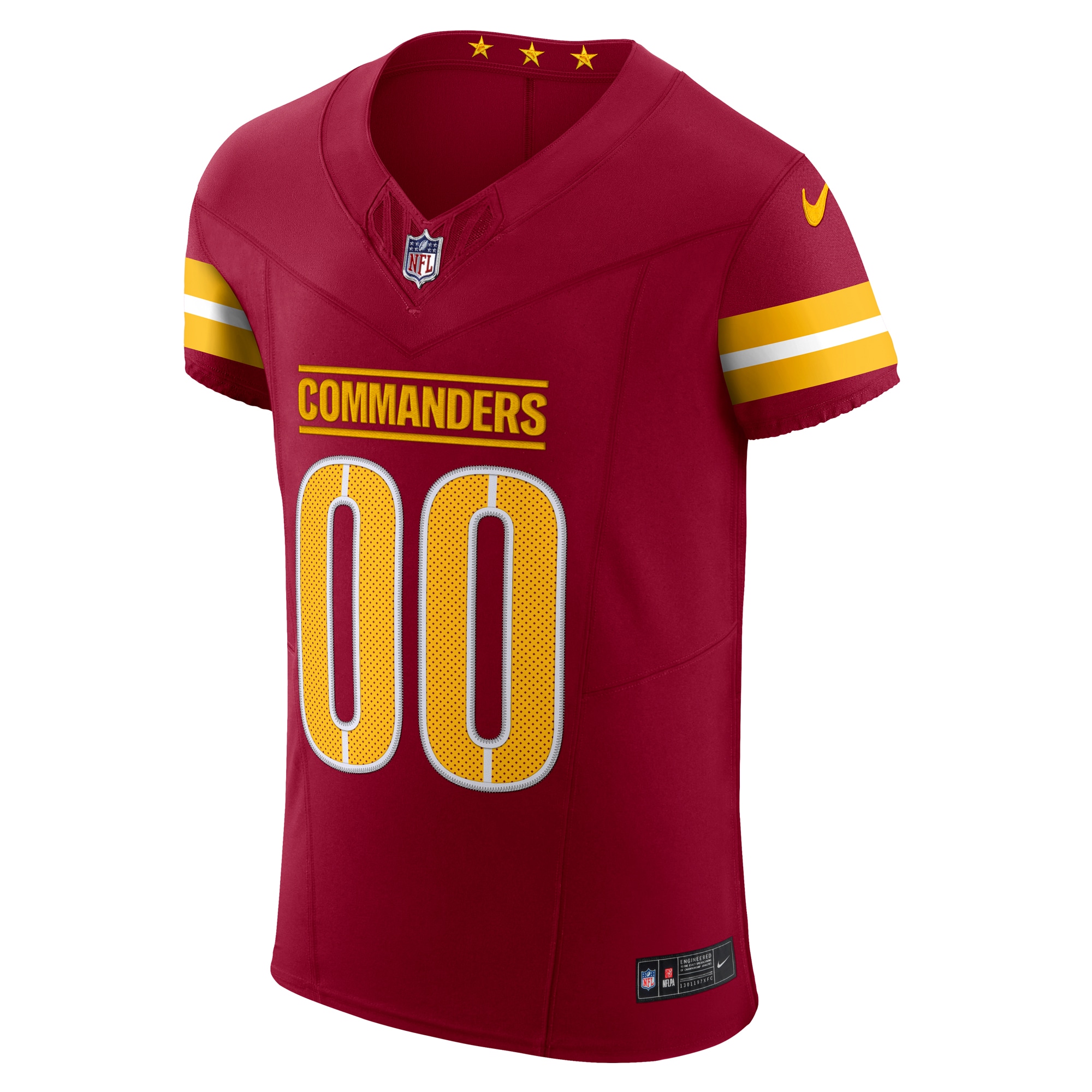 Washington Commanders Nike Team Vapor F.U.S.E. Elite Custom Jersey – Burgundy Clowdercats