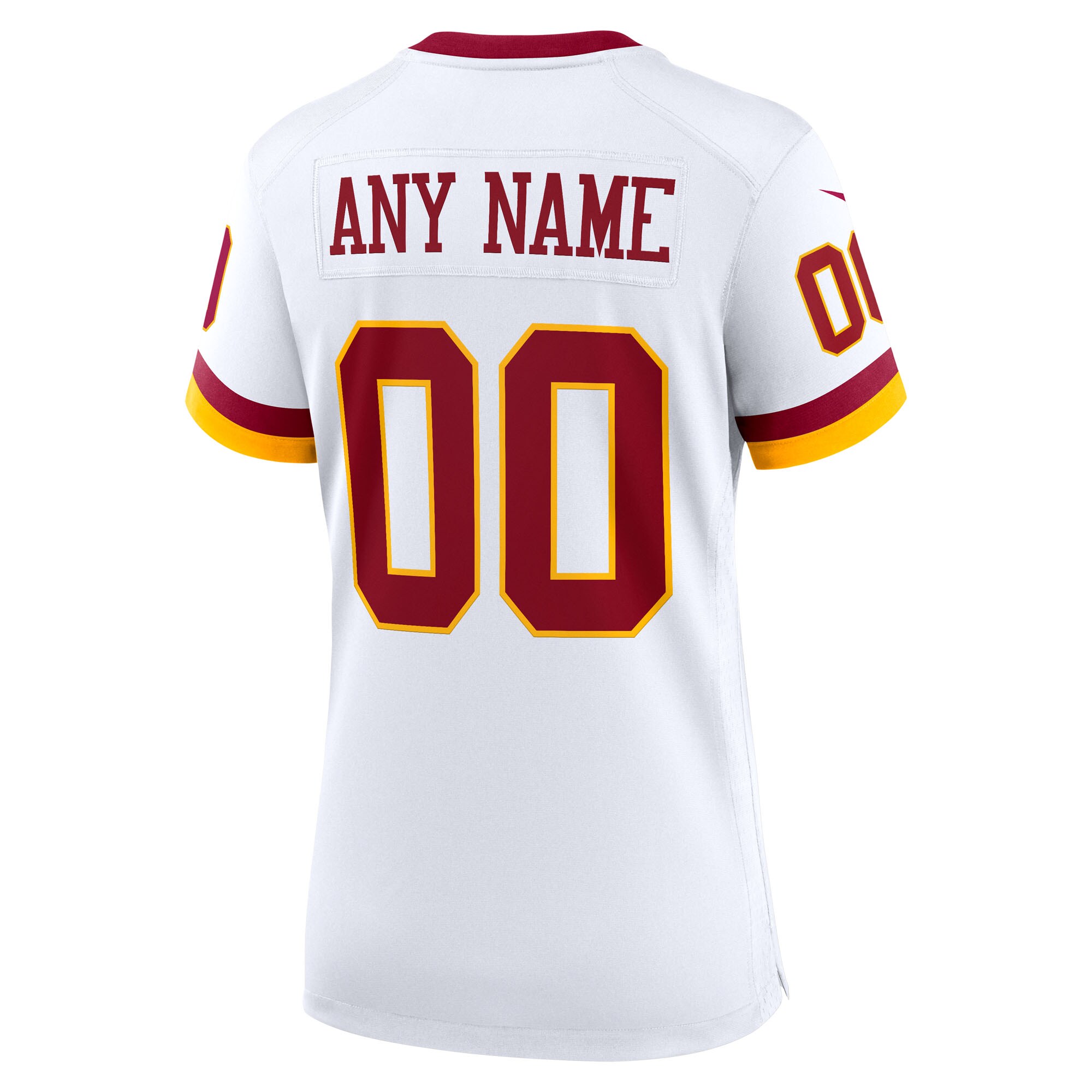 Washington Commanders Nike Women’s Super Bowl Era Custom Game Jersey – White Clowdercats