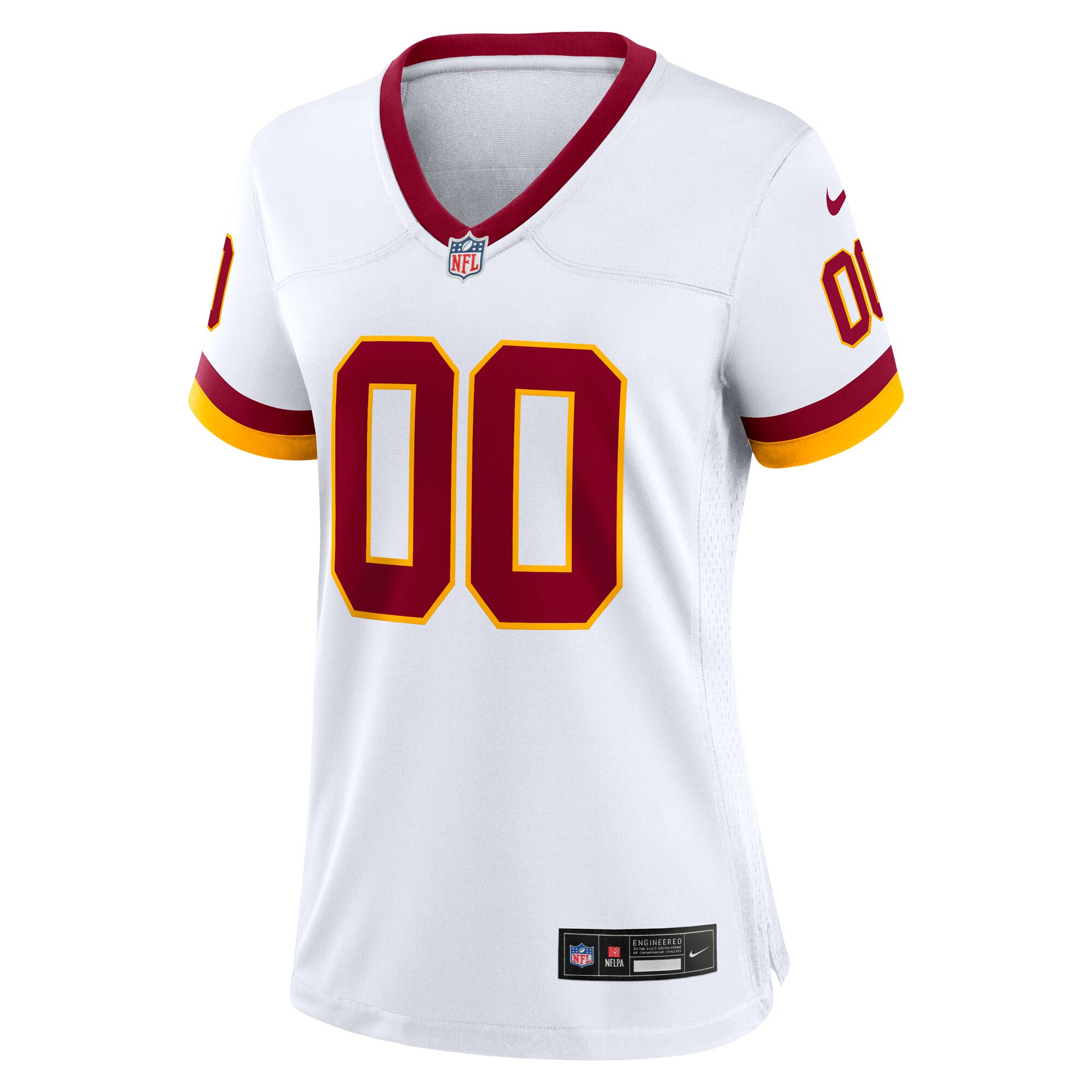 Washington Commanders Nike Women’s Super Bowl Era Custom Game Jersey – White Clowdercats