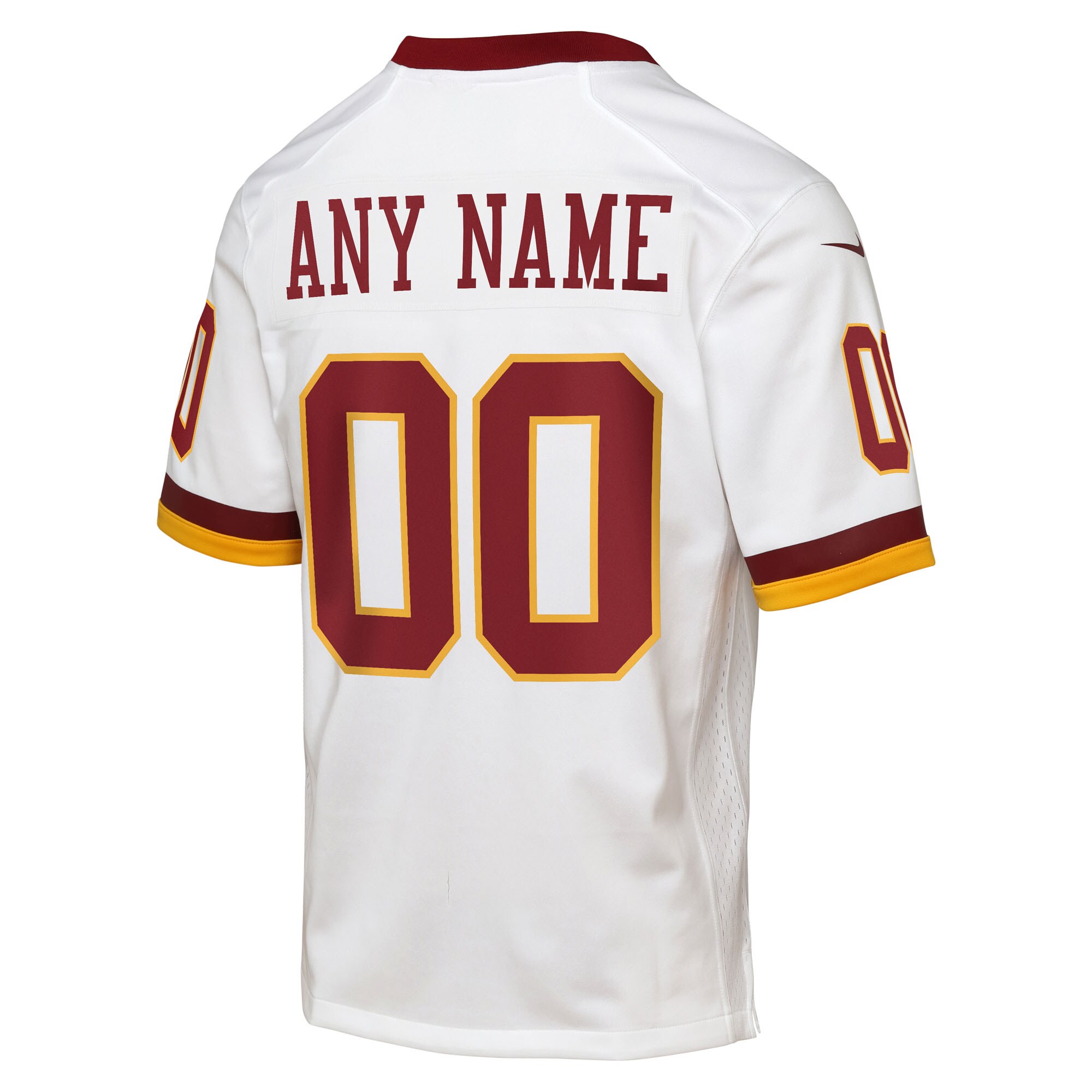 Washington Commanders Nike Youth Game Super Bowl Era Custom Jersey – White Clowdercats