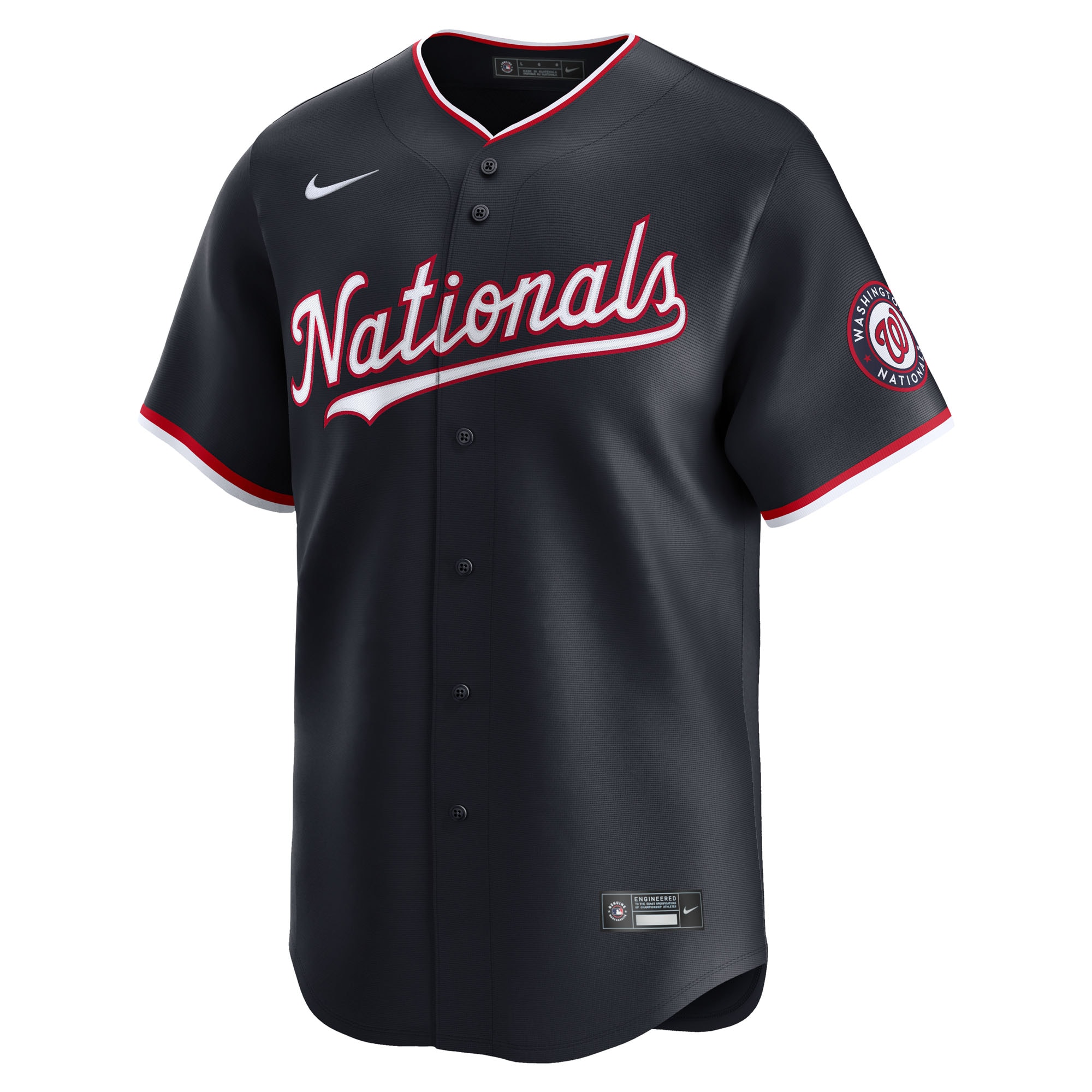 Washington Nationals Nike Alternate Limited Jersey – Navy