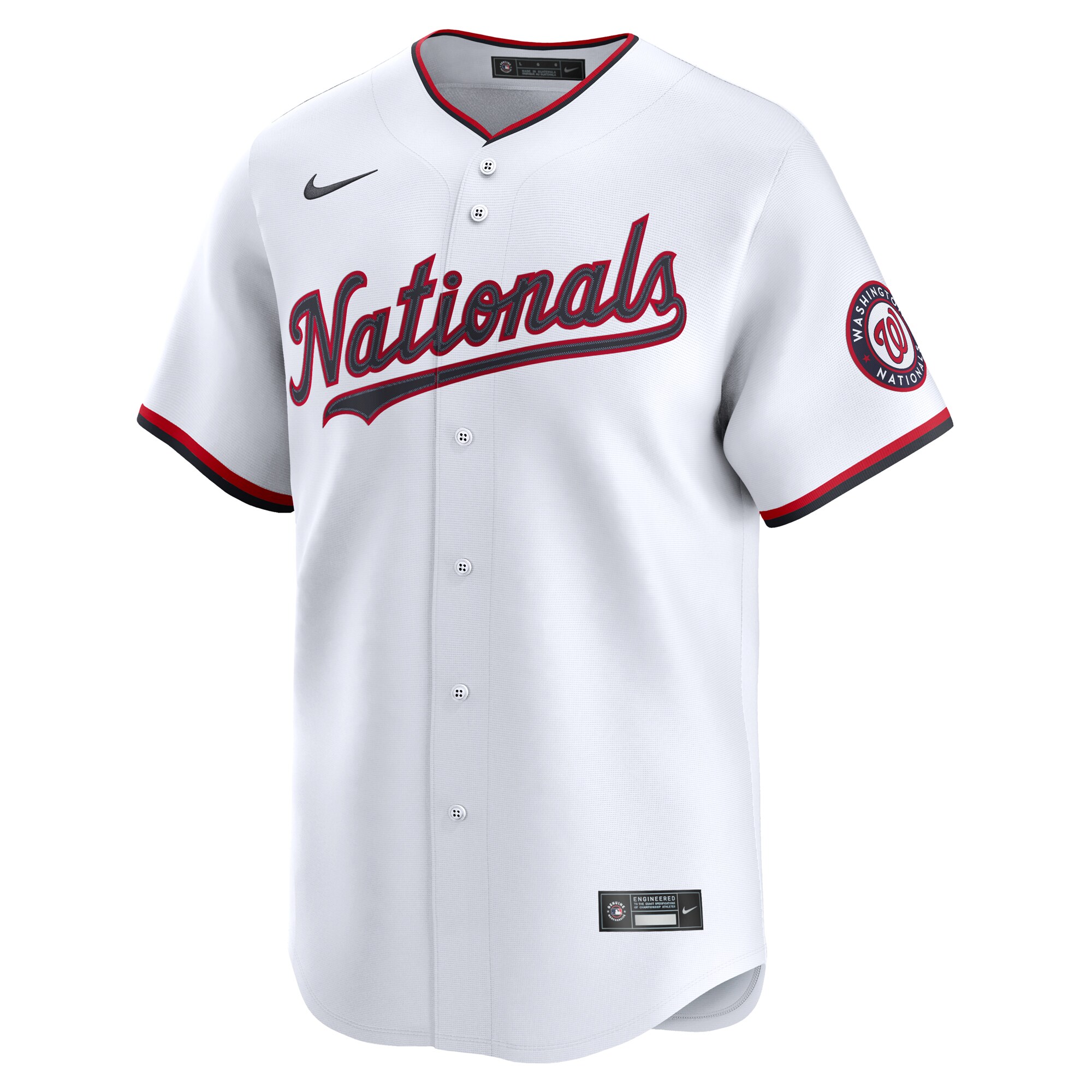 Washington Nationals Nike Home 2025 Jackie Robinson Day Limited Jersey – White