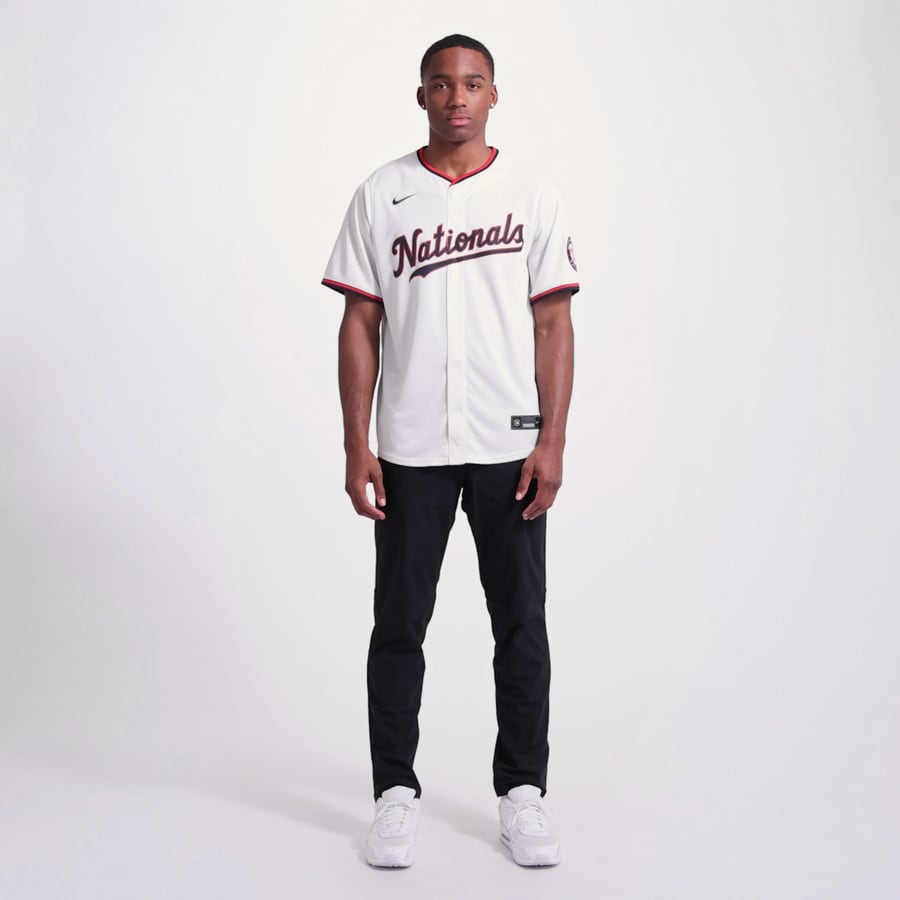 Washington Nationals Nike Home Limited Jersey – White