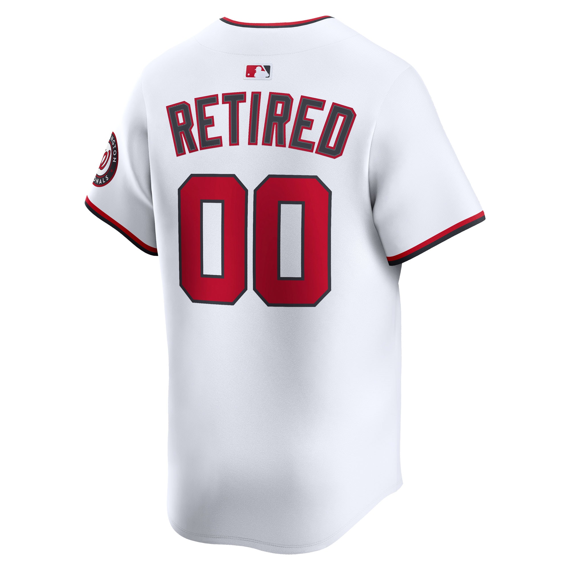 Washington Nationals Nike Home Limited Pick-A-Player Retired Roster Jersey – White