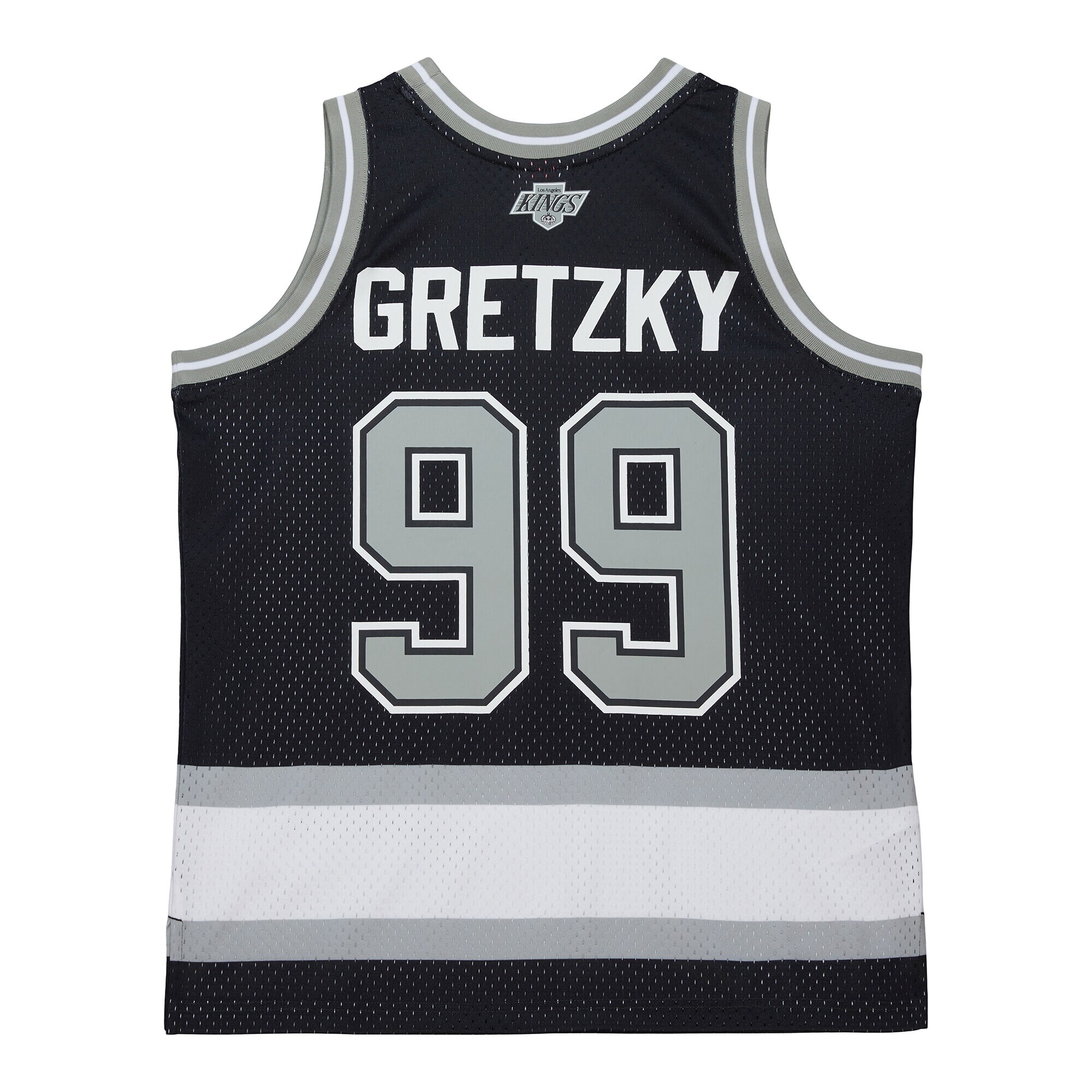 Wayne Gretzky Los Angeles Kings Mitchell & Ness Unisex Maxxed Out Fashion Basketball Jersey – Black Clowdercats