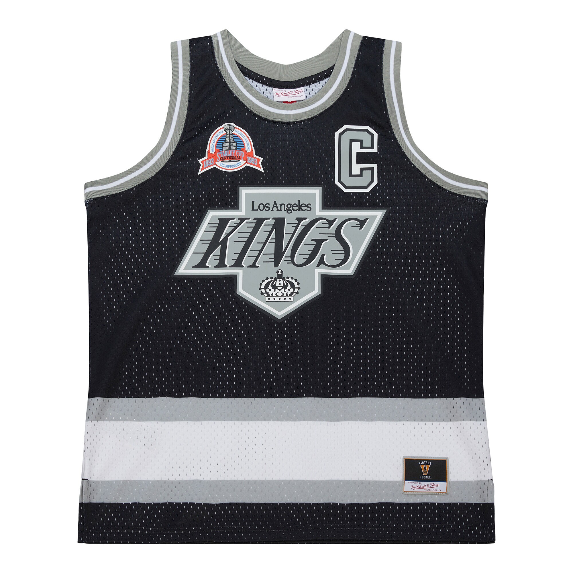 Wayne Gretzky Los Angeles Kings Mitchell & Ness Unisex Maxxed Out Fashion Basketball Jersey – Black Clowdercats