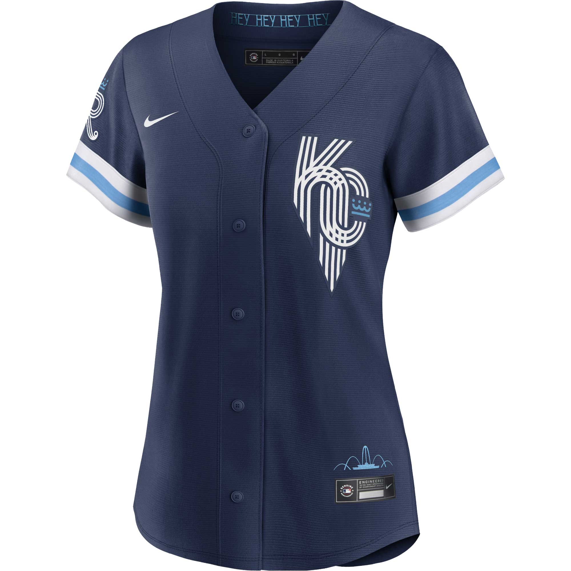 Whit Merrifield Kansas City Royals Nike Women’s City Connect Replica Player Jersey – Navy